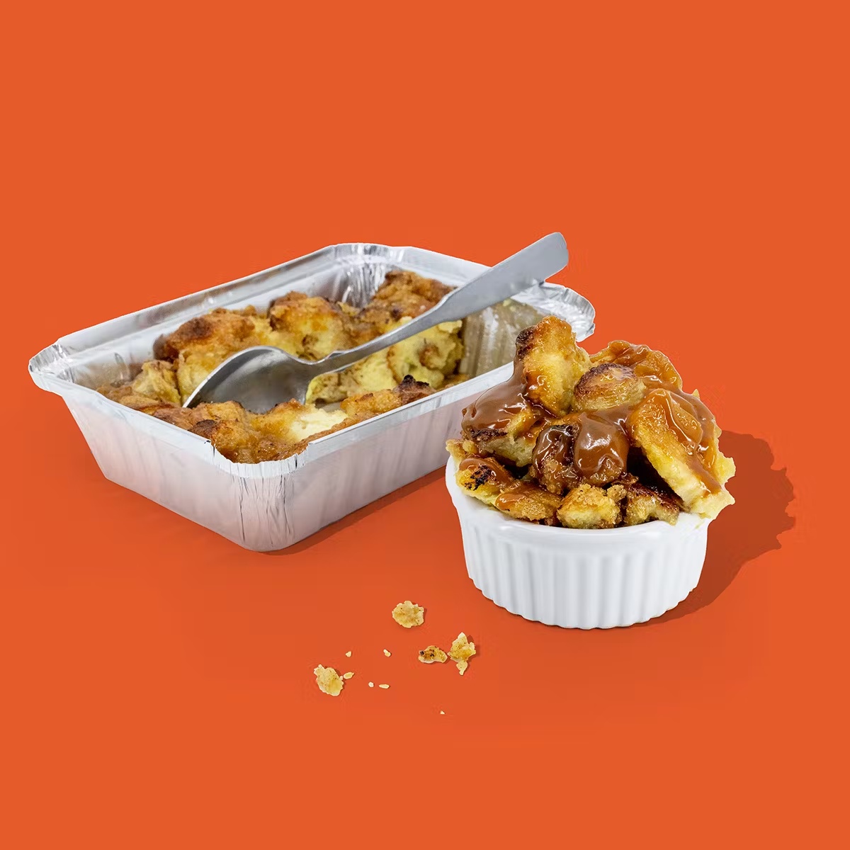 Bananas Foster Bread Pudding