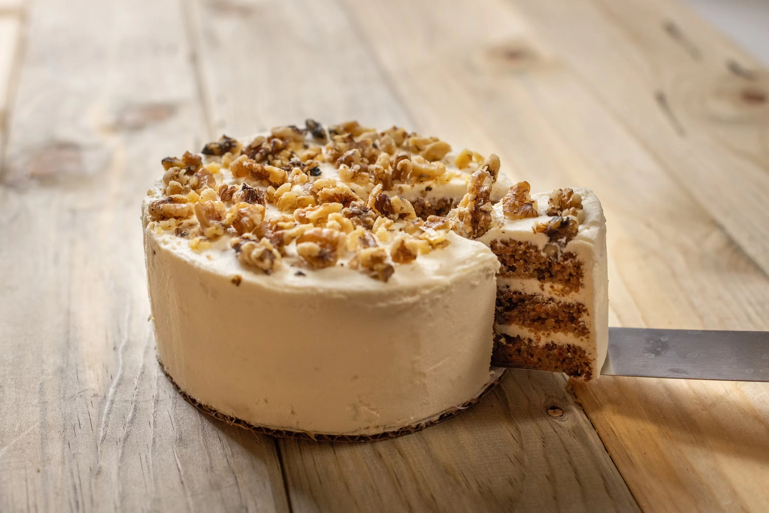Gluten-Free & Sugar-Free Carrot Cake