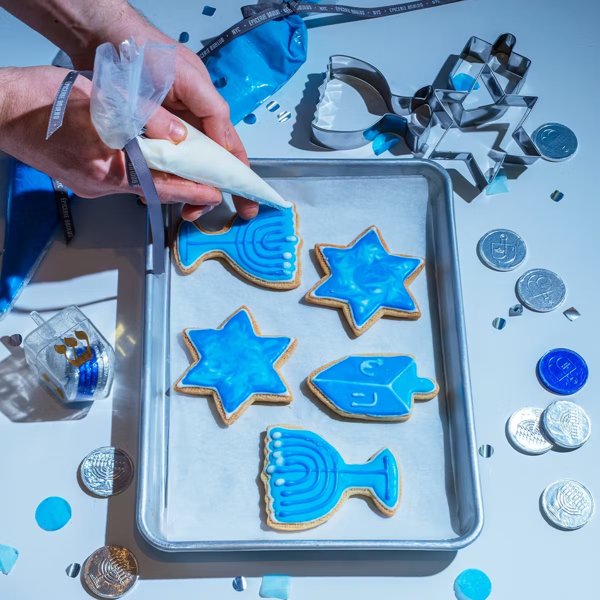 Bake-at-Home Hanukkah Sugar Cookie Kit