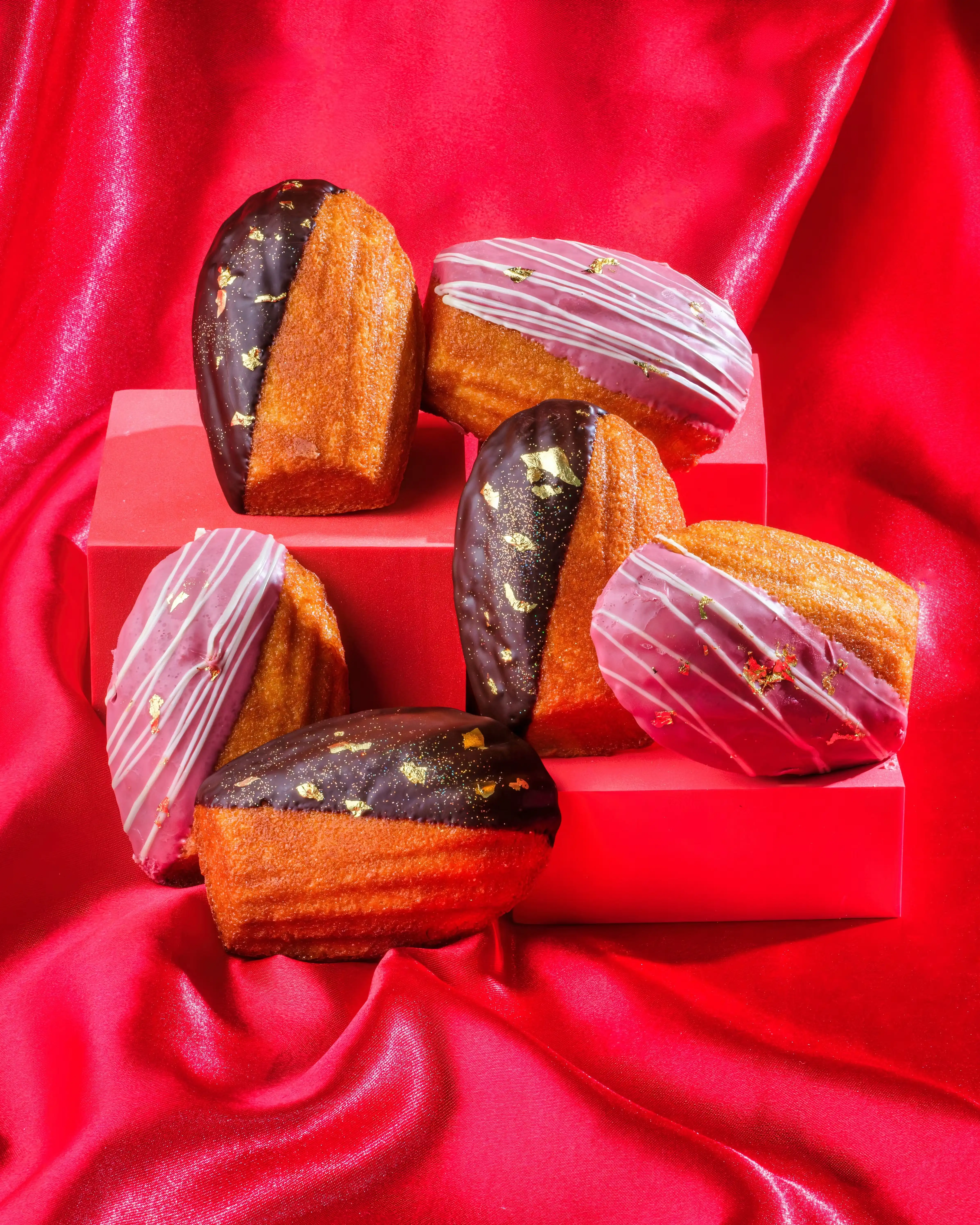 Chocolate Dipped Madeleine Kit