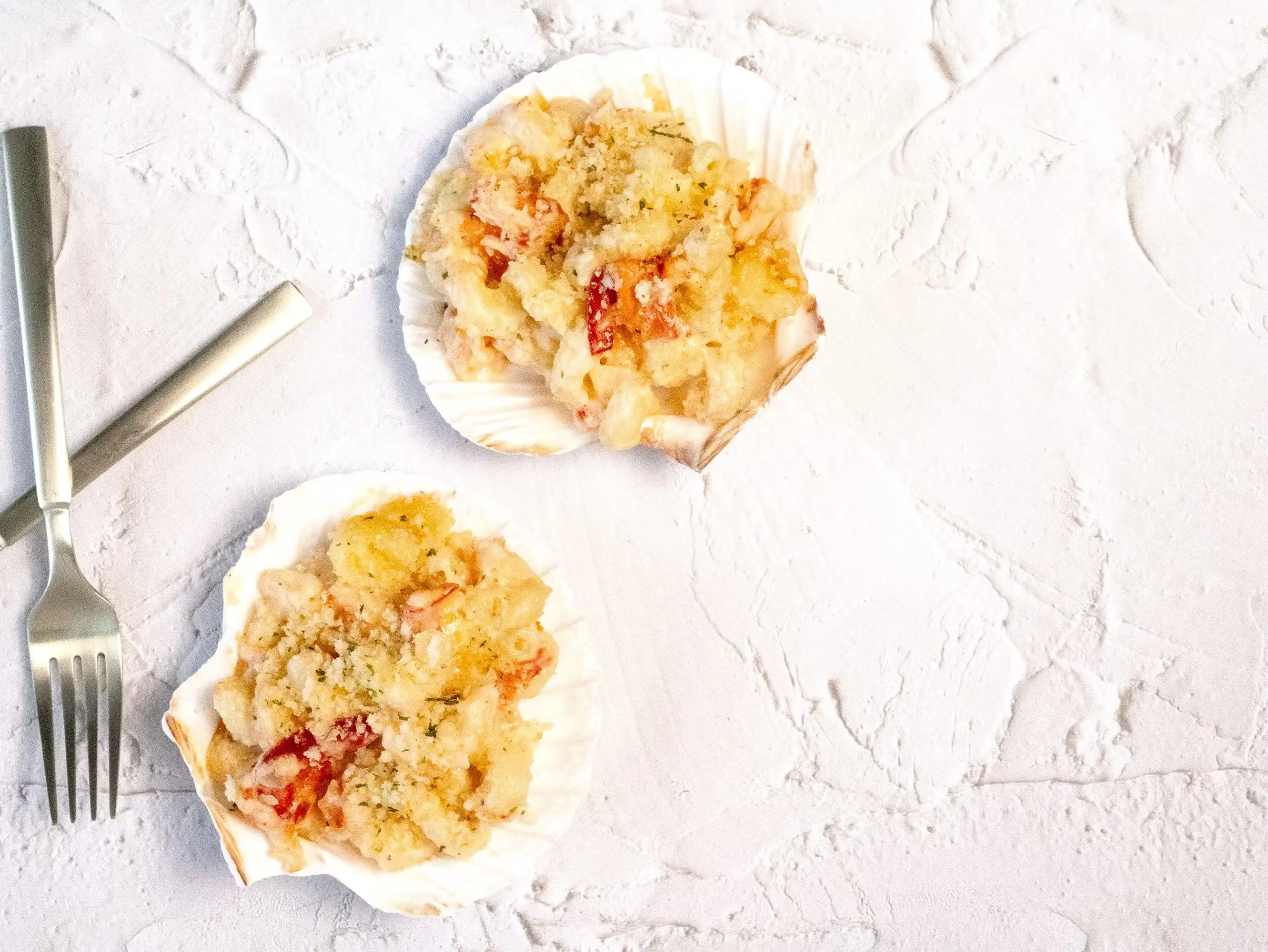 Lobster Mac & Cheese on the Half Shell