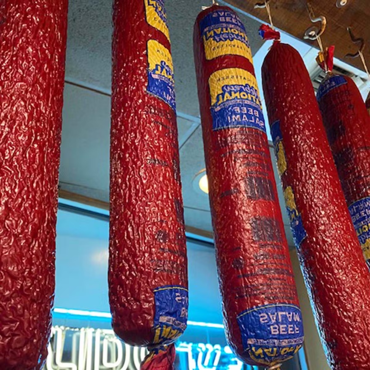 Sliced Hard Salami