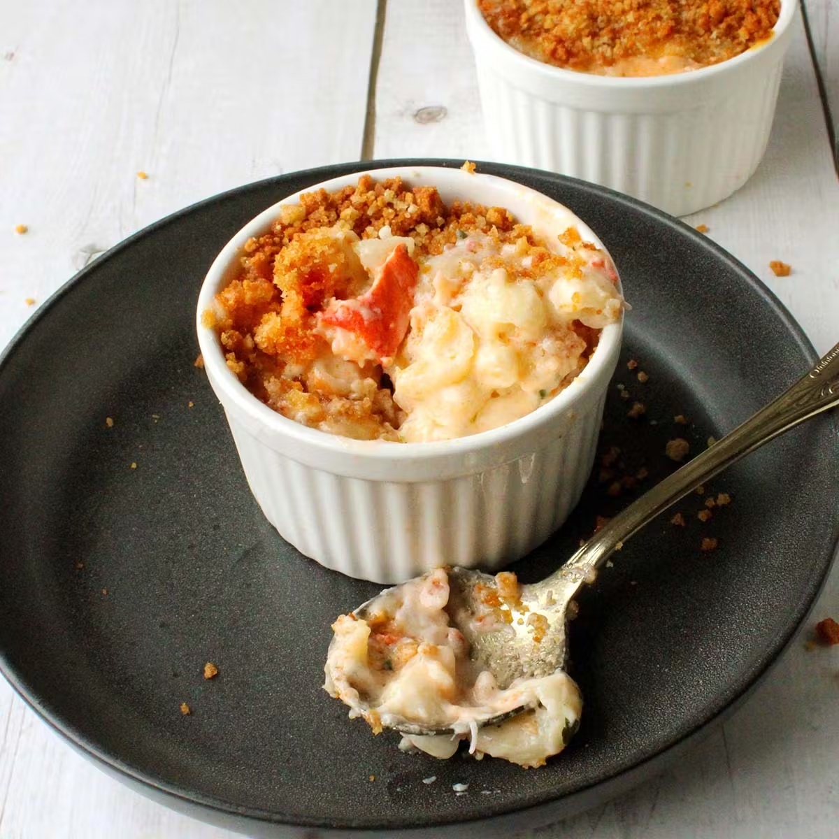 Gluten Free Lobster Mac & Cheese in Ramekins - 4 Pack