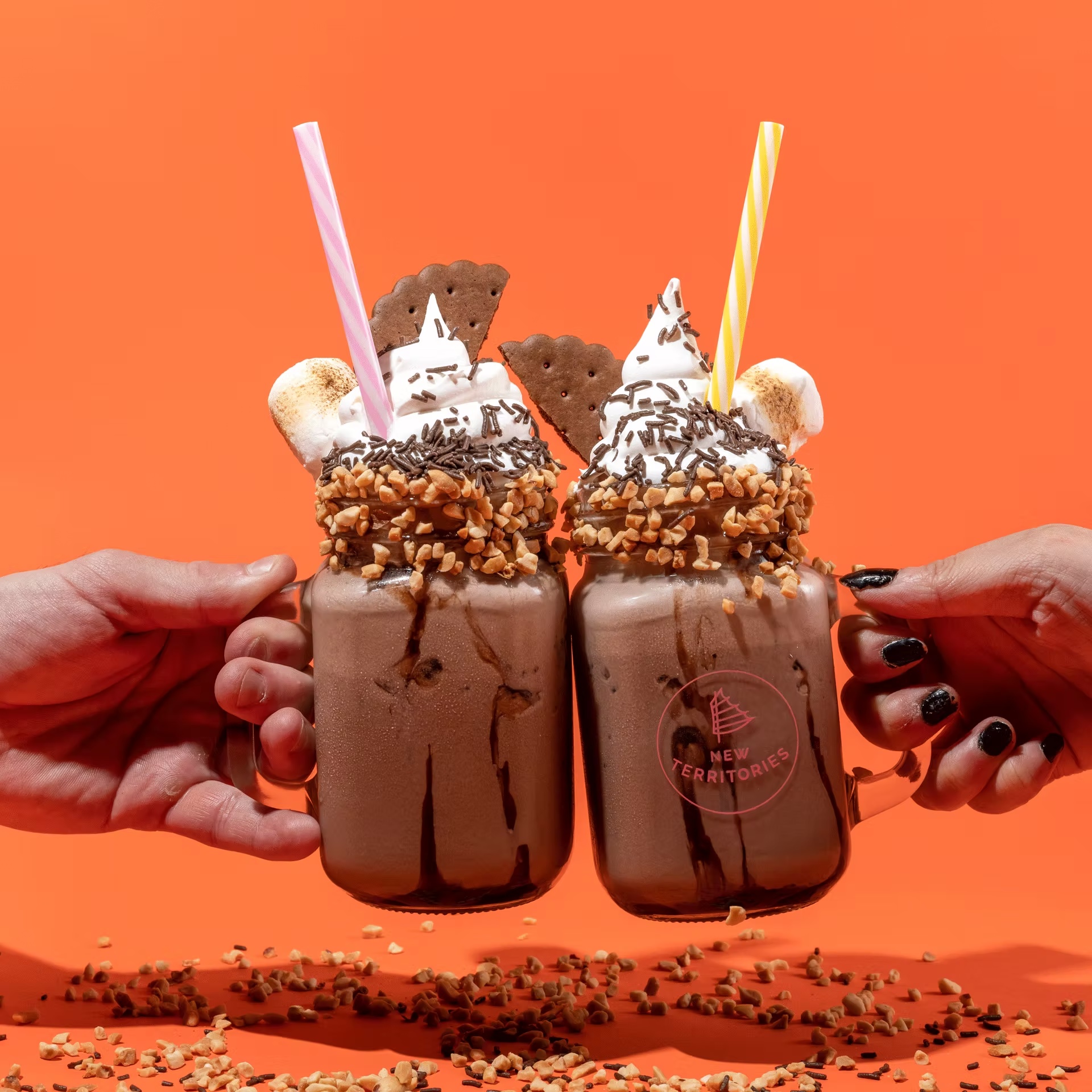 Mr. Grumpy Milkshake Kit for 8