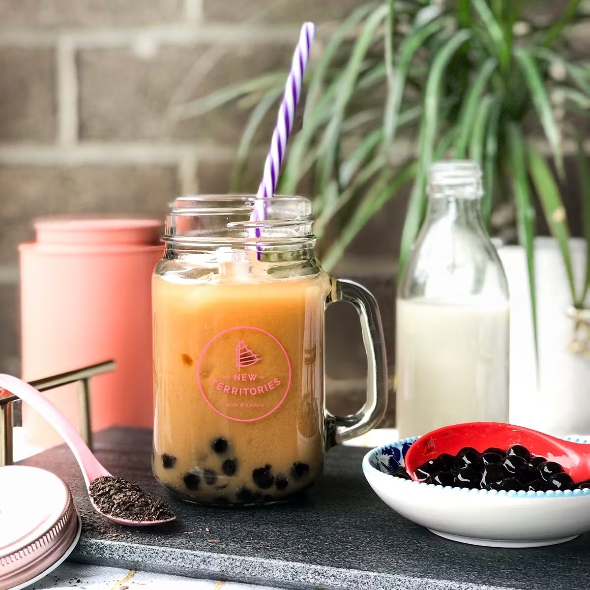 Hong Kong Boba Tea Kit for 6