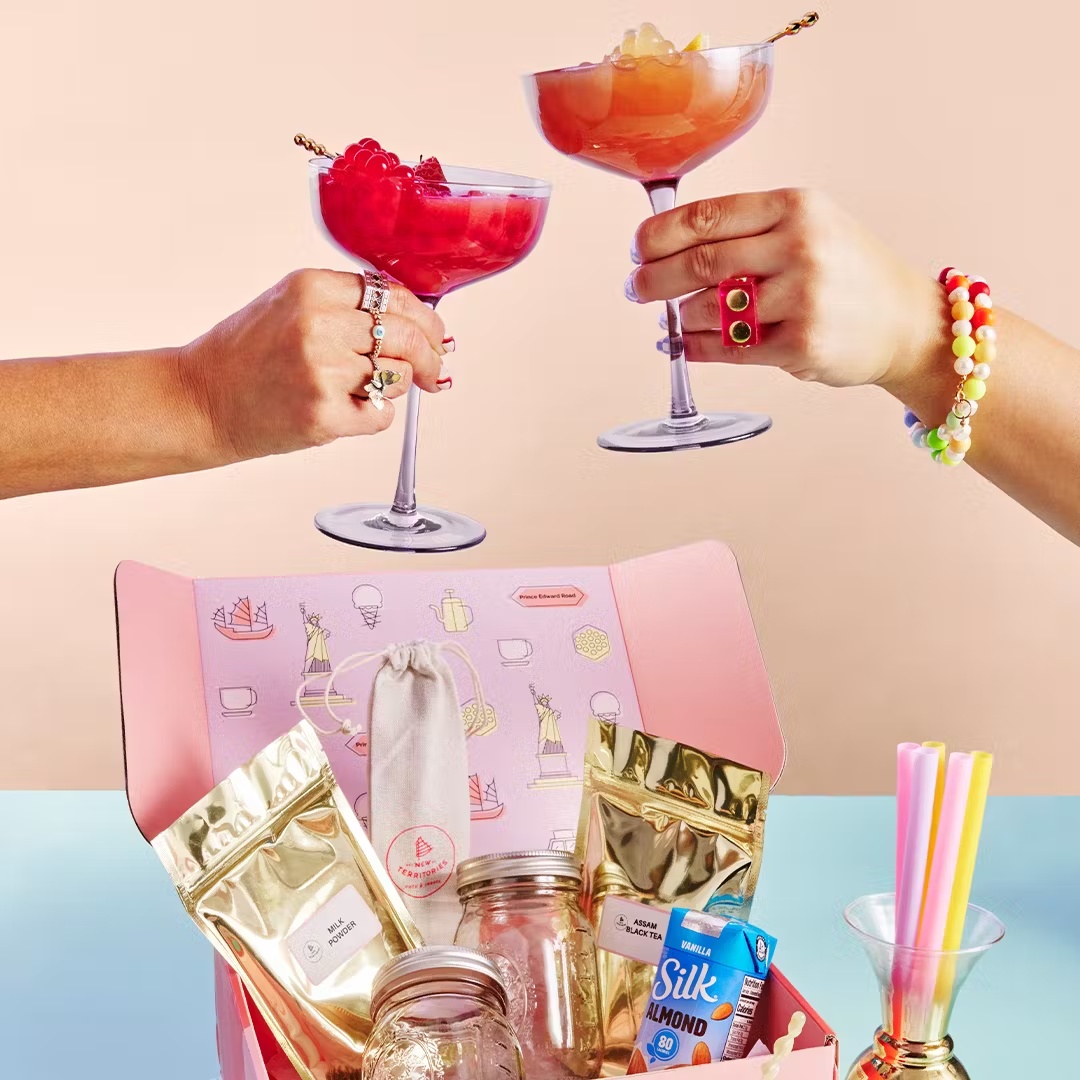 Popping Boba Tea Kit for 6