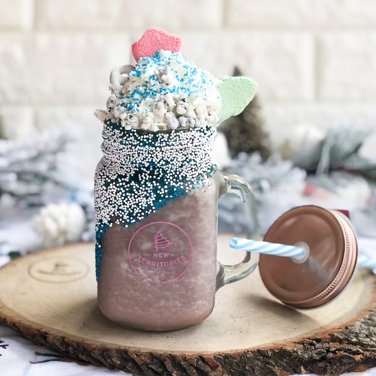 Winter Wonderland Milkshake Kit for 8