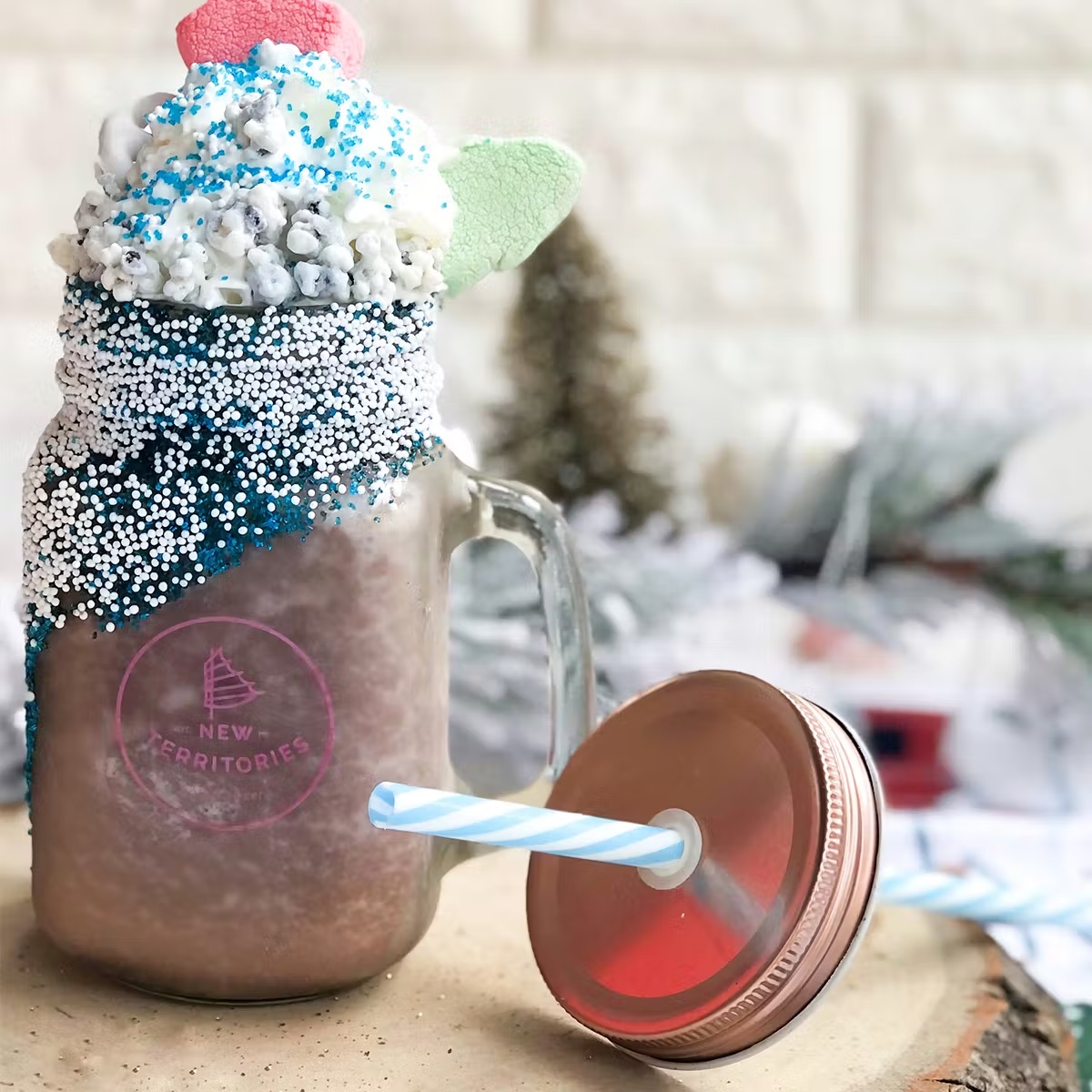 Winter Wonderland Milkshake Kit for 8