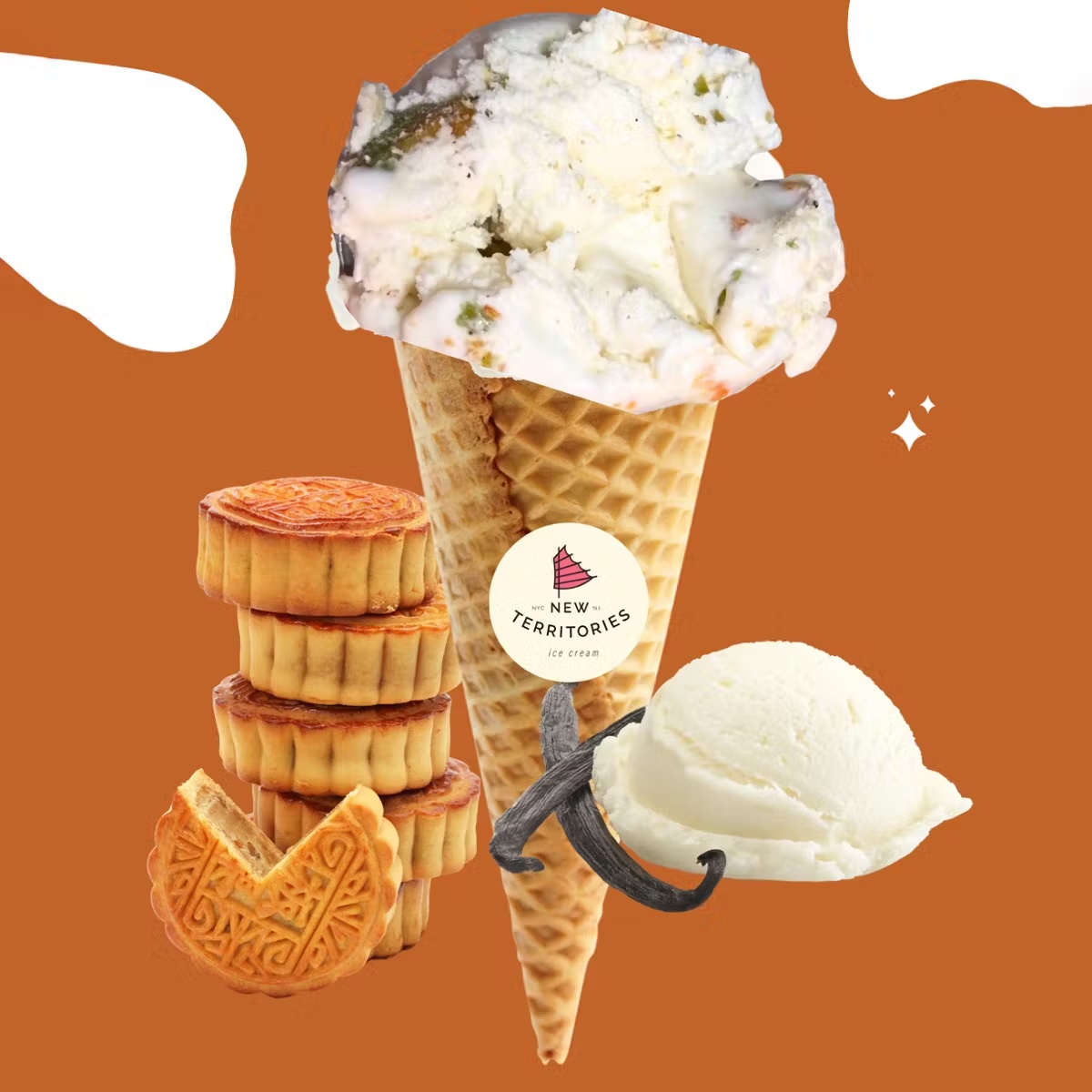 Moon Goddess Mooncake Ice Cream - 6 Pints