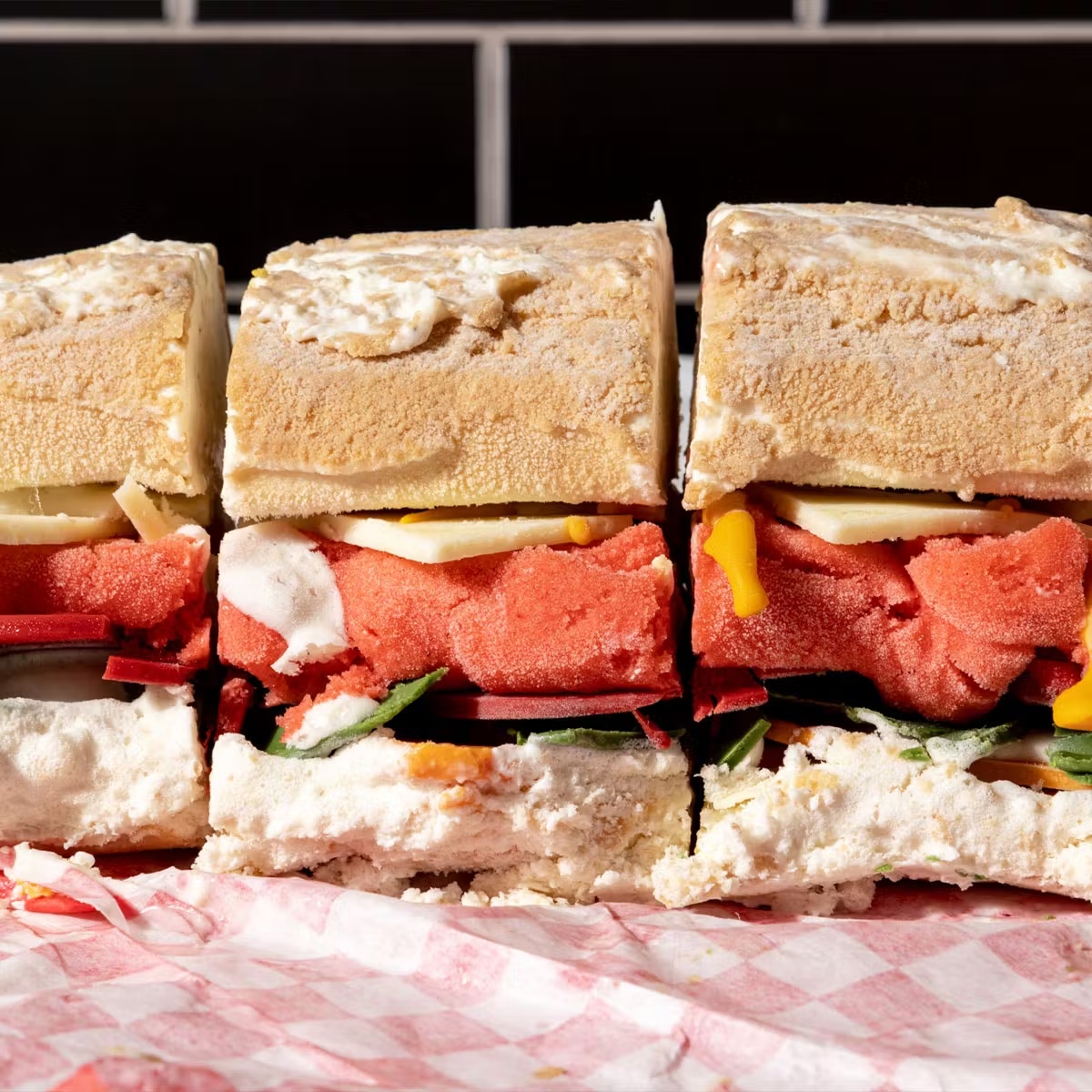 Footlong Ice Cream "Sub Sandwich"