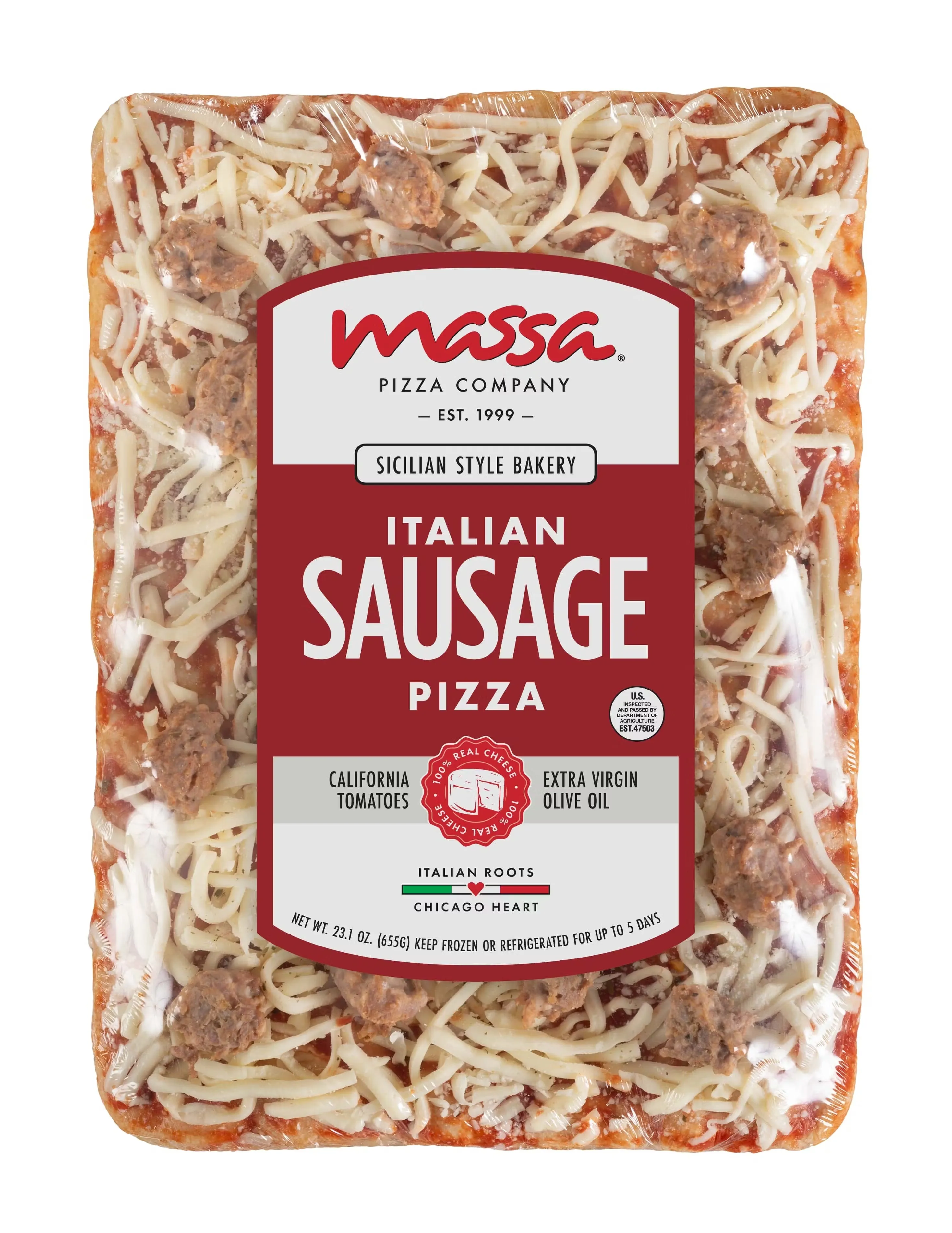 Sicilian Italian Sausage Pizza - 3 Pack