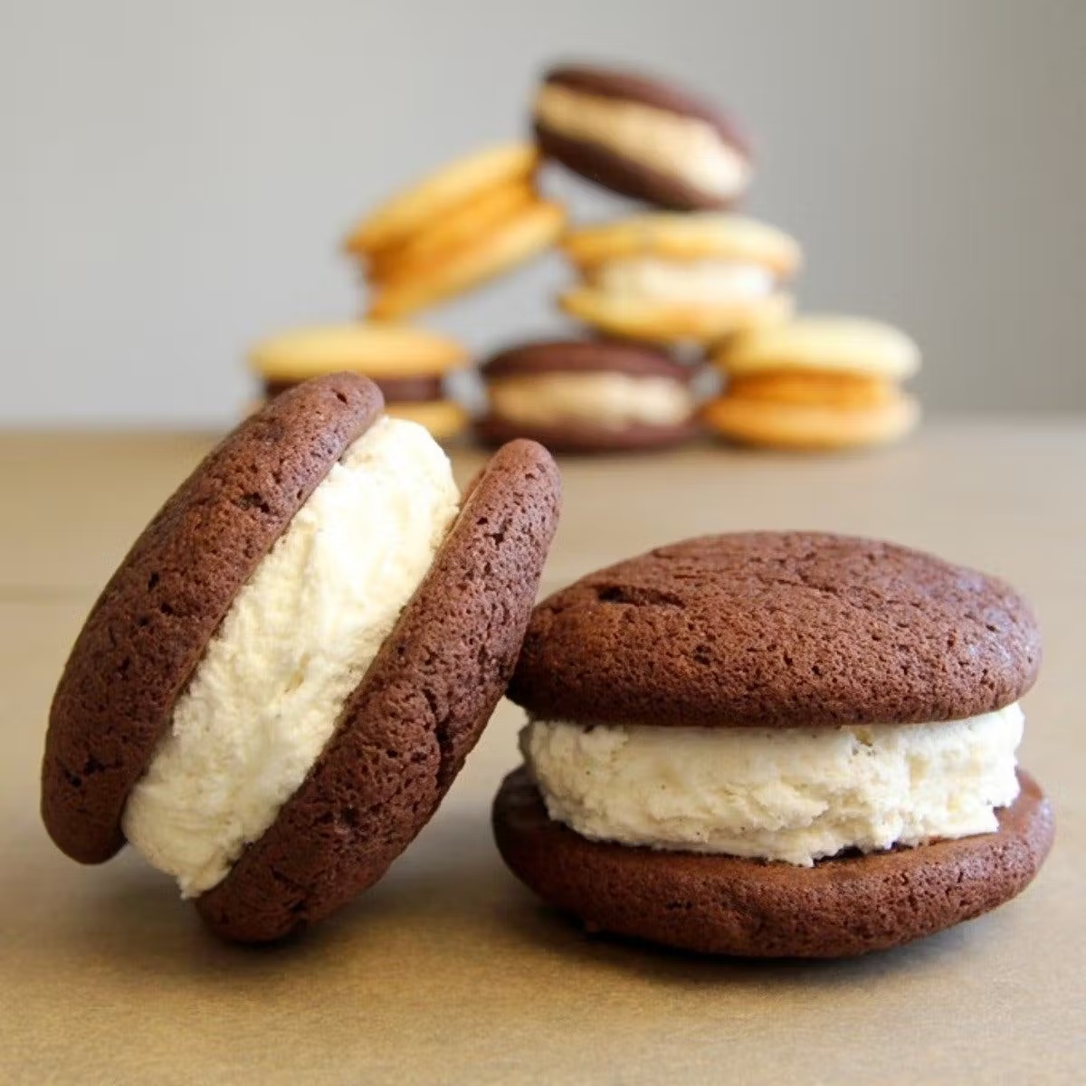 Maine-iac Chocolate with Vanilla Whoopies Dozen