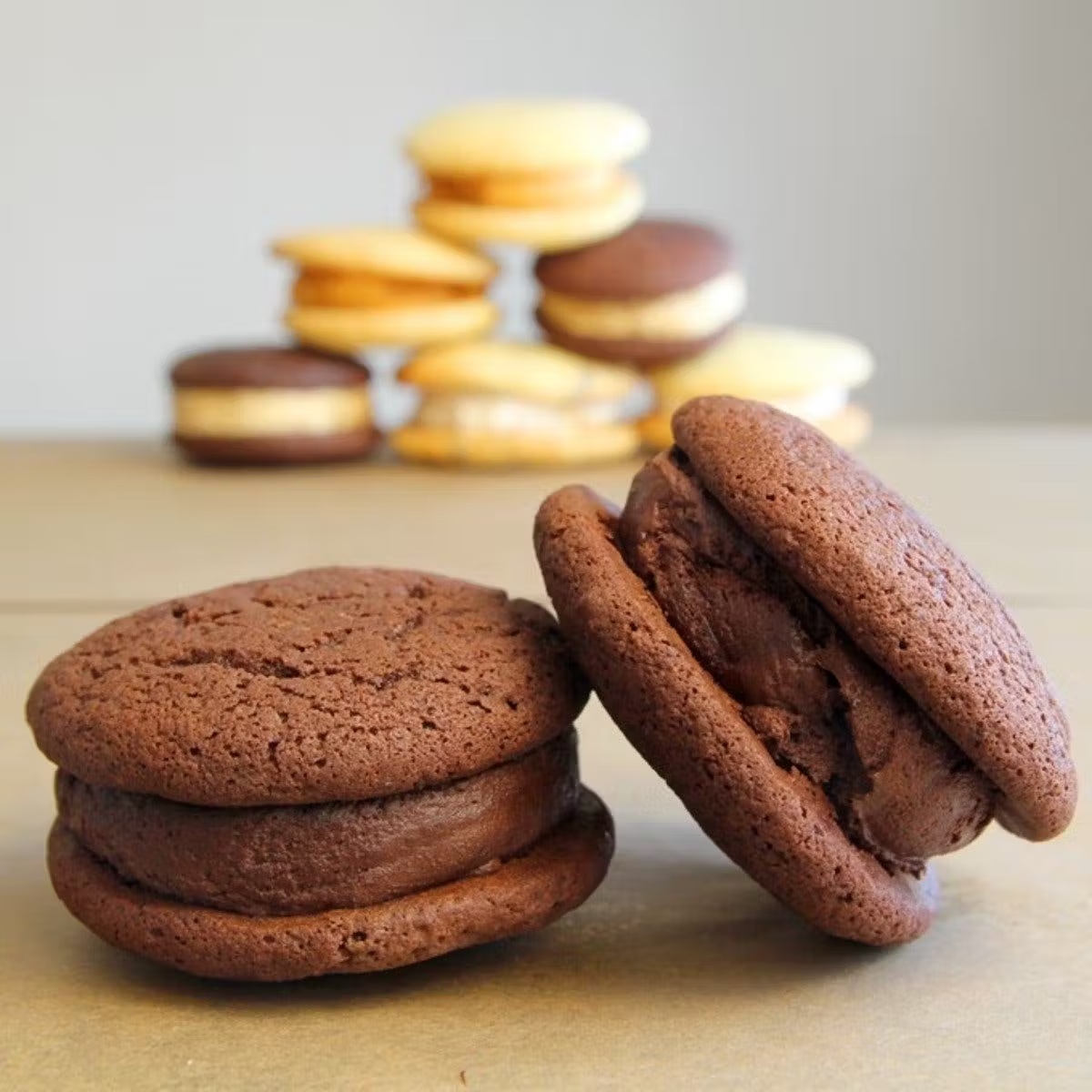 Britt's Fav Chocolate on Chocolate Whoopies Dozen
