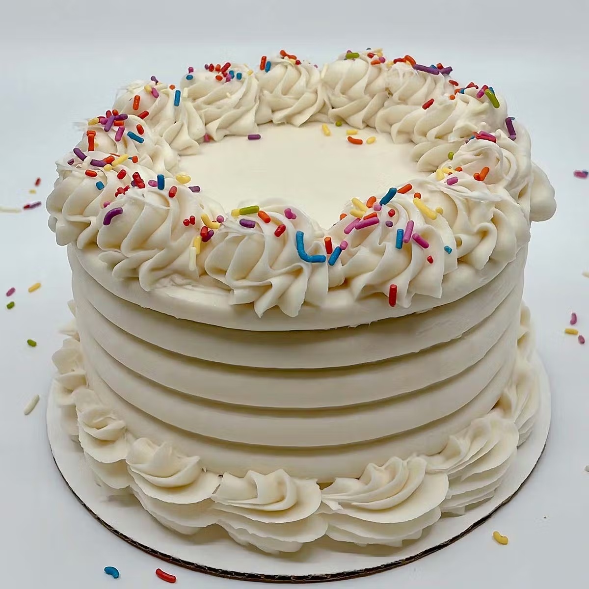 Vegan + Gluten Free Vanilla Cake