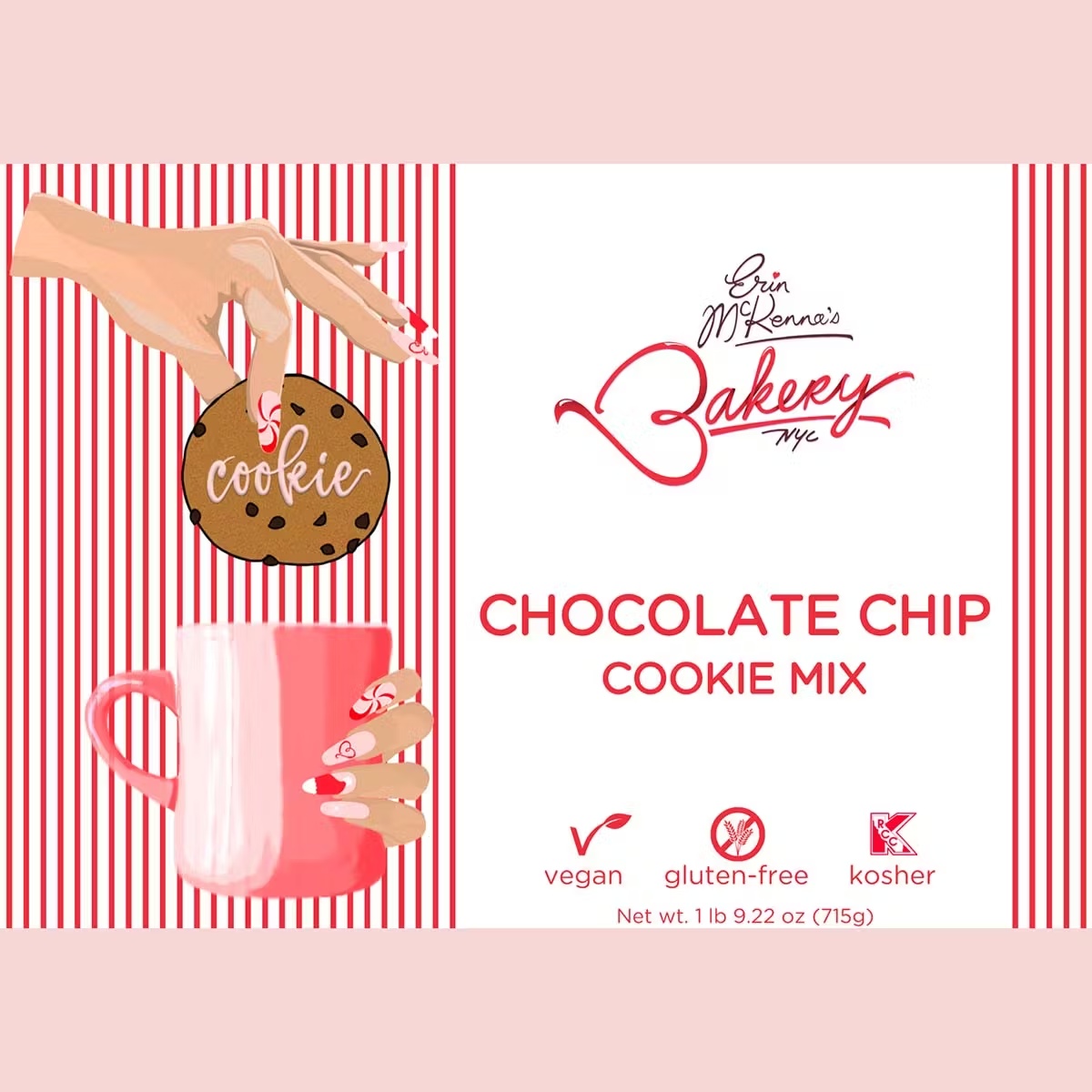 Vegan + Gluten Free  Chocolate Chip Cookie Mix