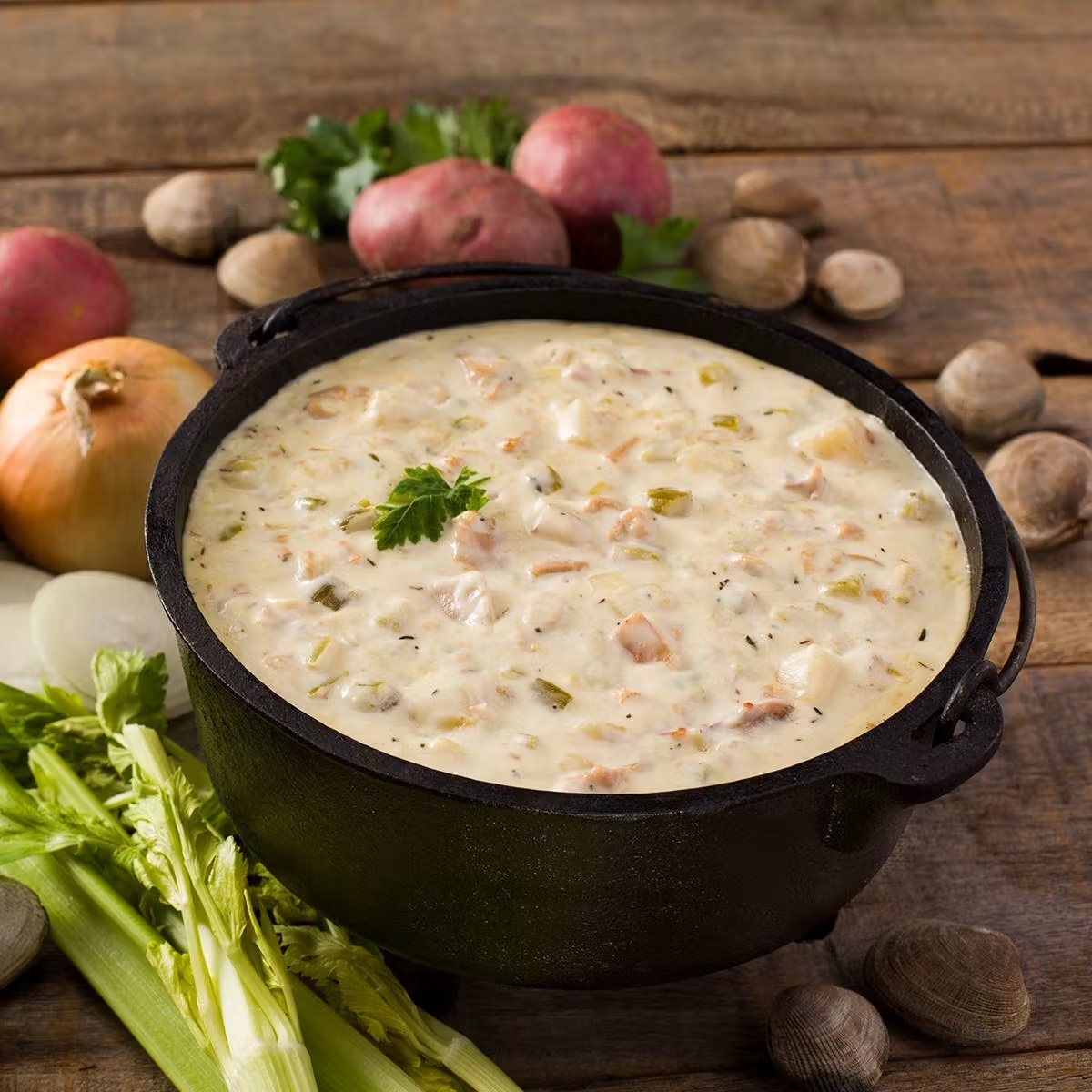 New England Clam Chowder - 2 Quarts