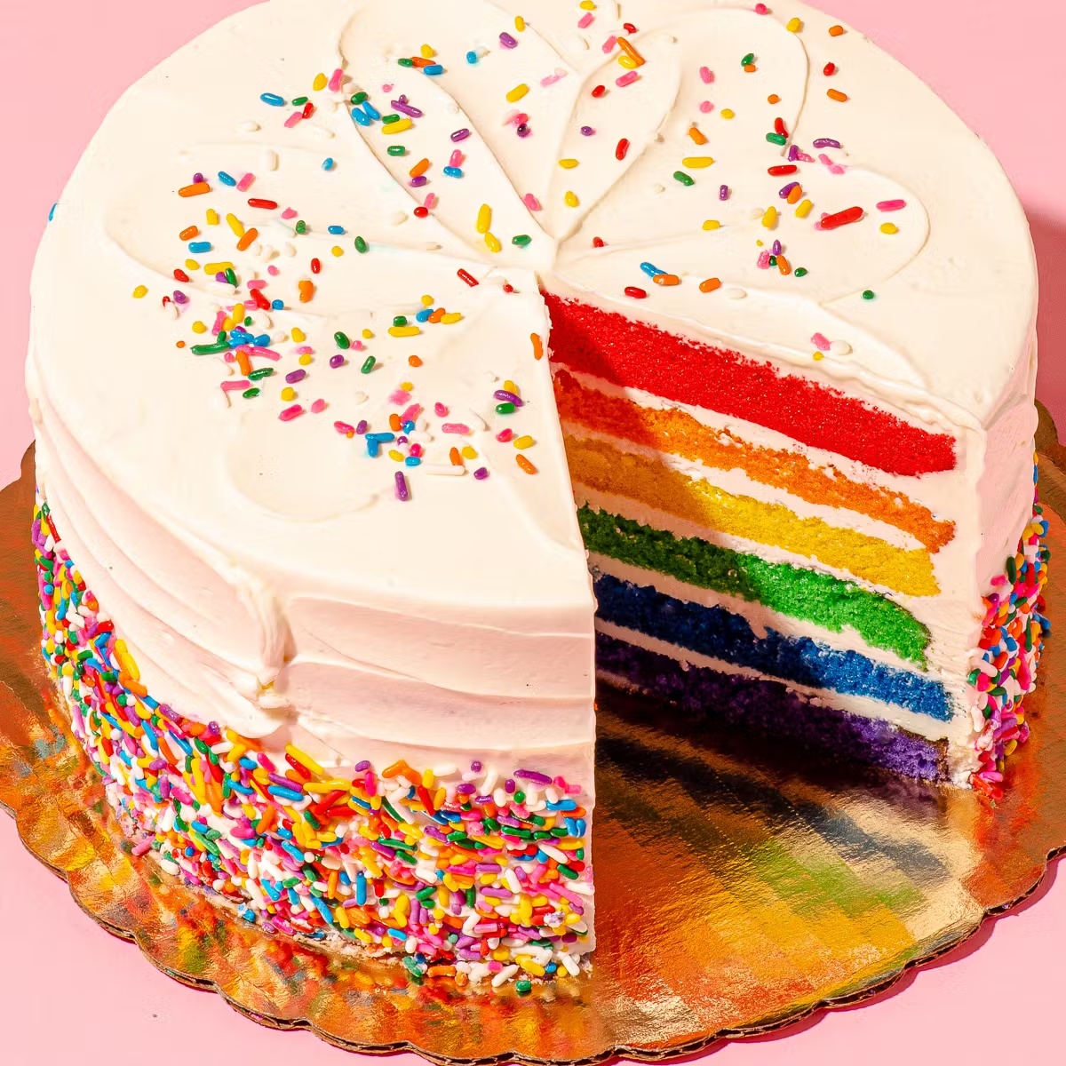 Rainbow Cake - 8"