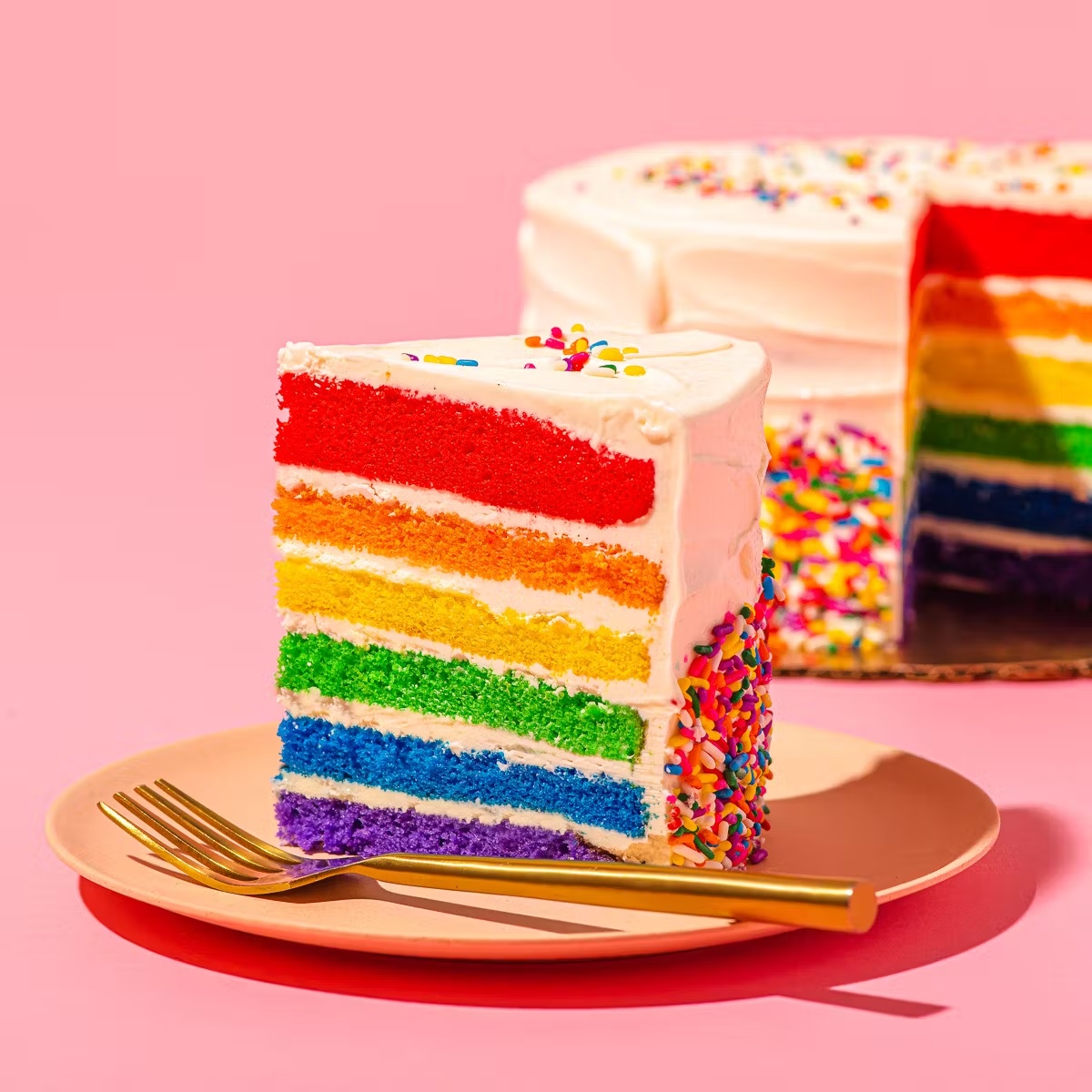 Rainbow Cake - 6"