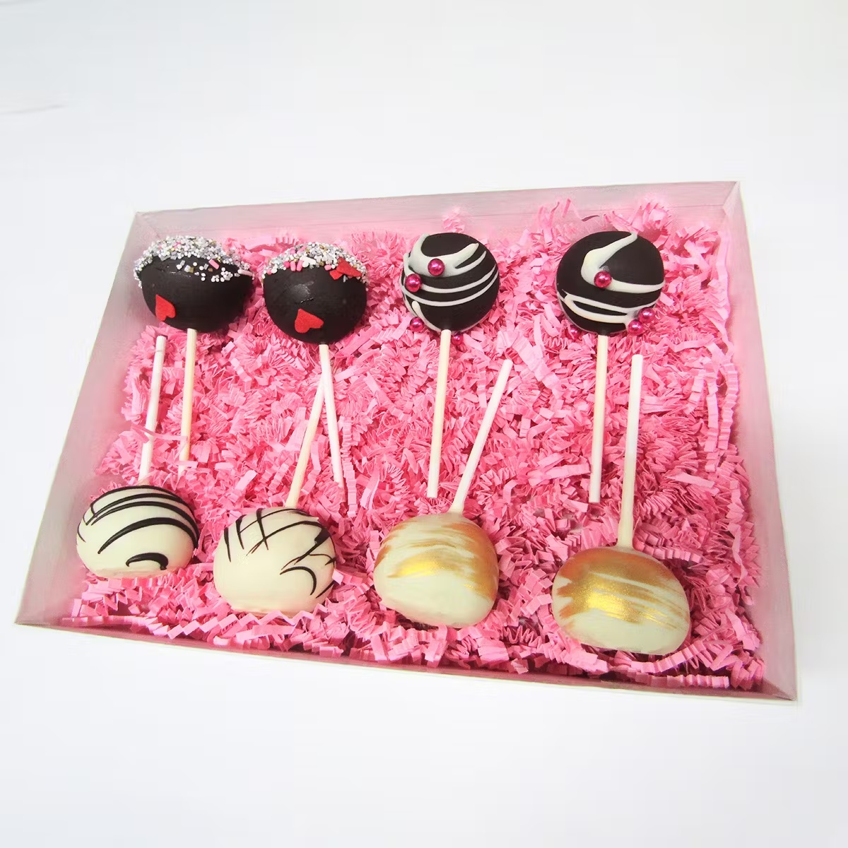 Valentine's Cake Pops - 8 Pack