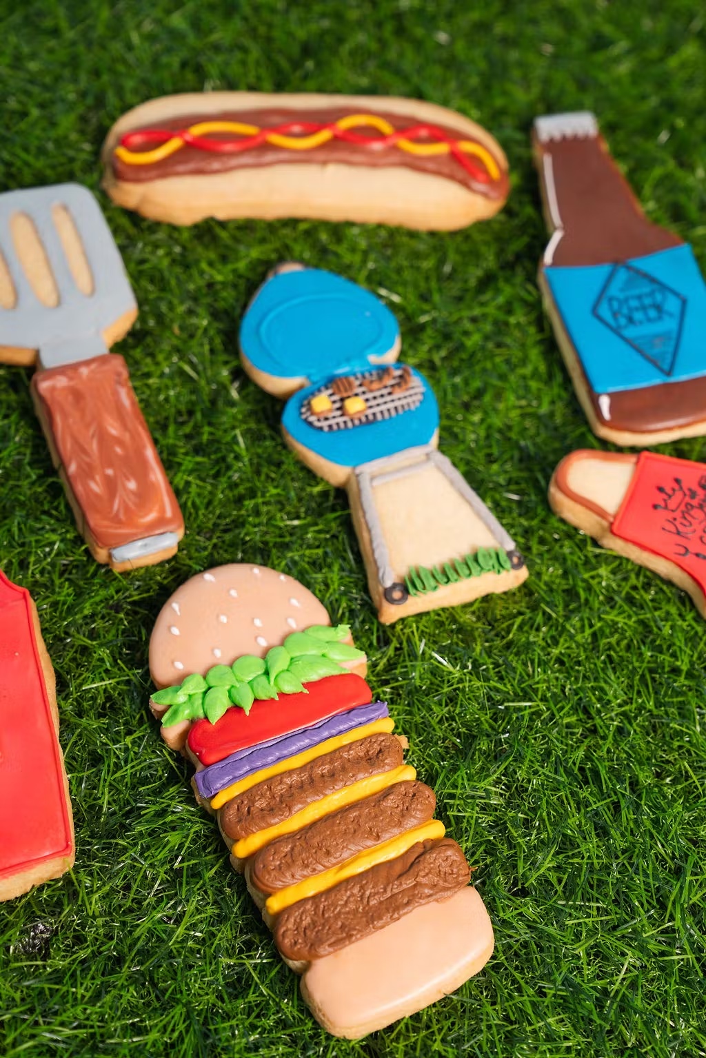 "Grill Master" Father's Day Cookies - 6 Pack