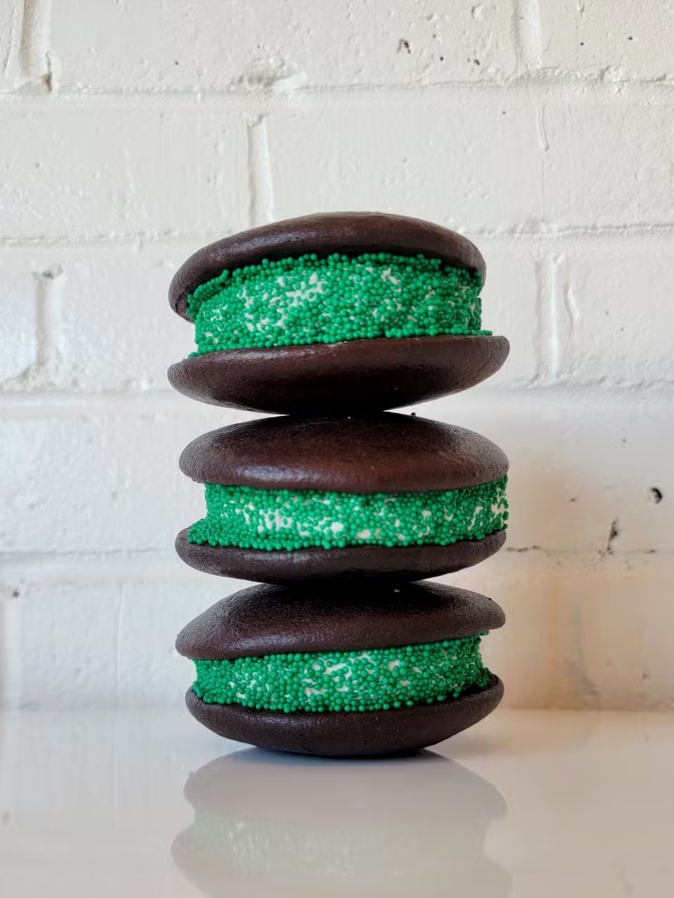 Gluten Free & Vegan St. Patrick's Day Whoopie Pies