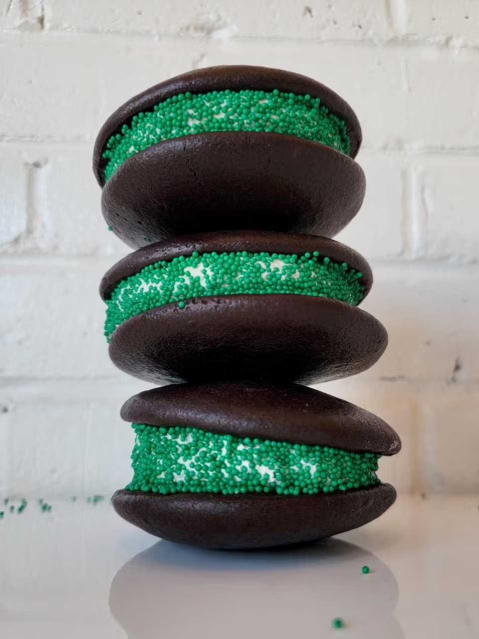 Gluten Free & Vegan St. Patrick's Day Whoopie Pies