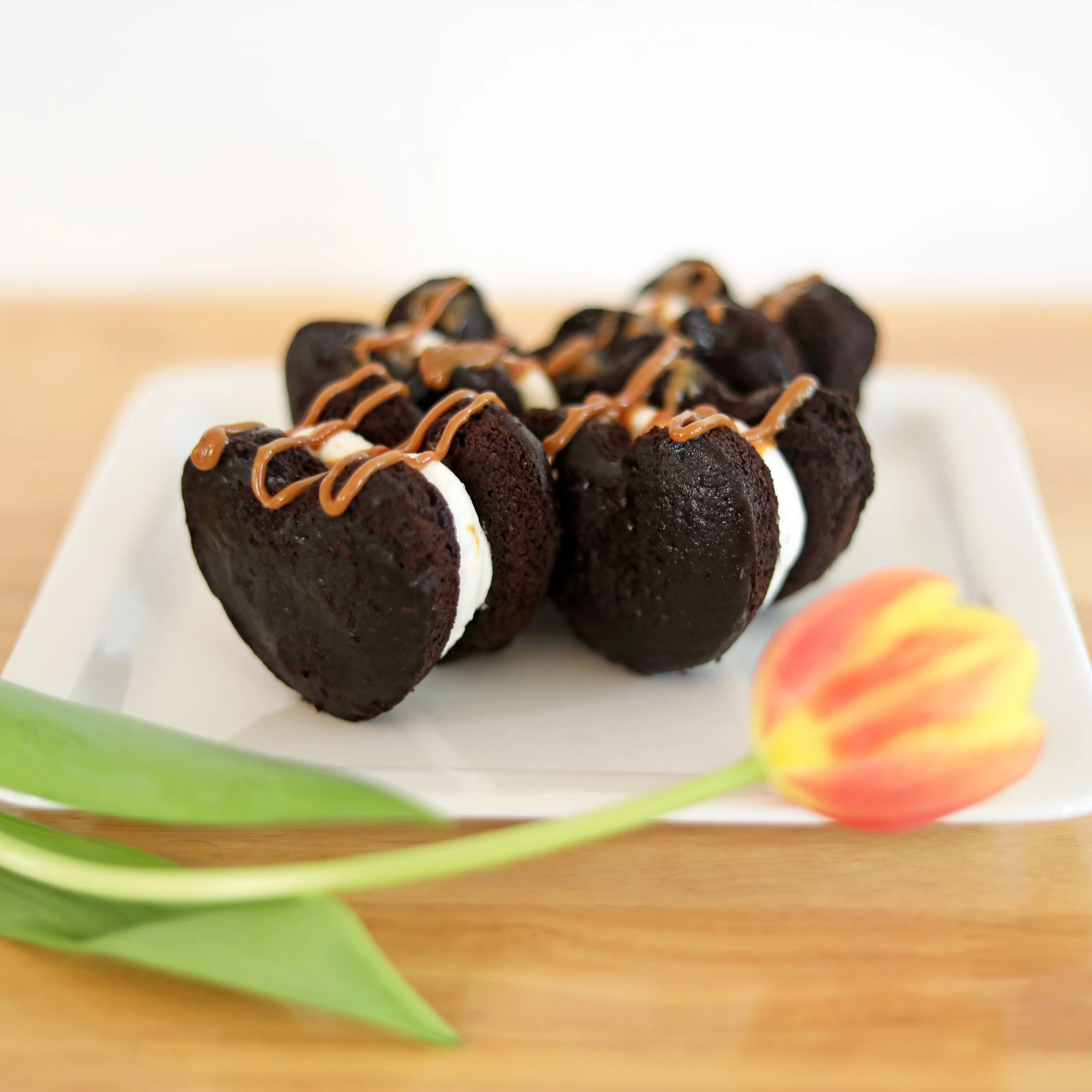 Kosher Gluten Free Chocolate Caramel Sea Salt Whoopie Pie - 12 Pack