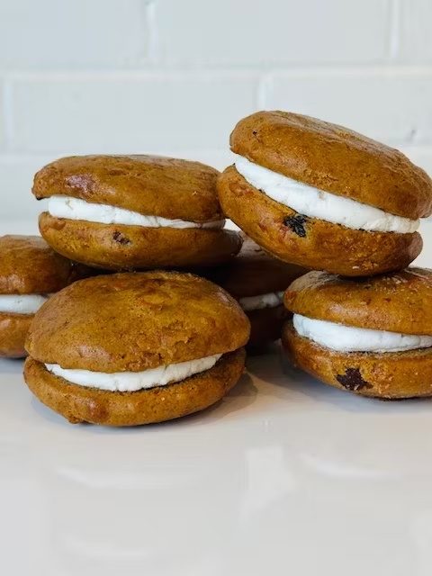 Gluten Free & Vegan Carrot Cake Whoopie Pies - 12 Pack