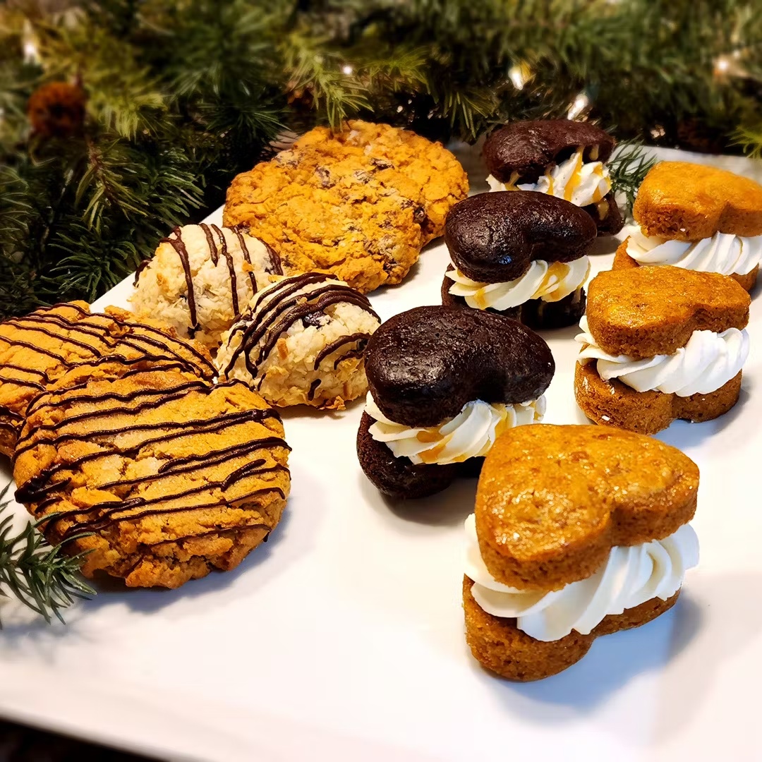 Gluten-Free Holiday Whoopie Pie + Cookie Sampler