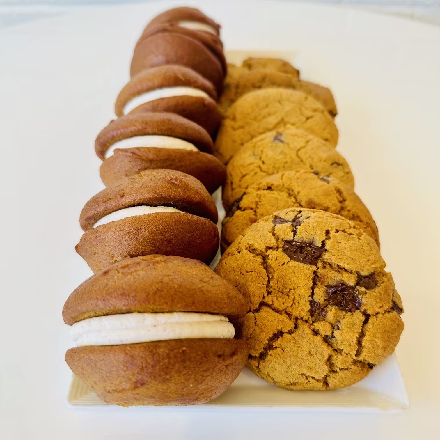 Gluten-Free Pumpkin Chocolate Chip Cookies + Pumpkin Whoopie Pies - 12 Pack