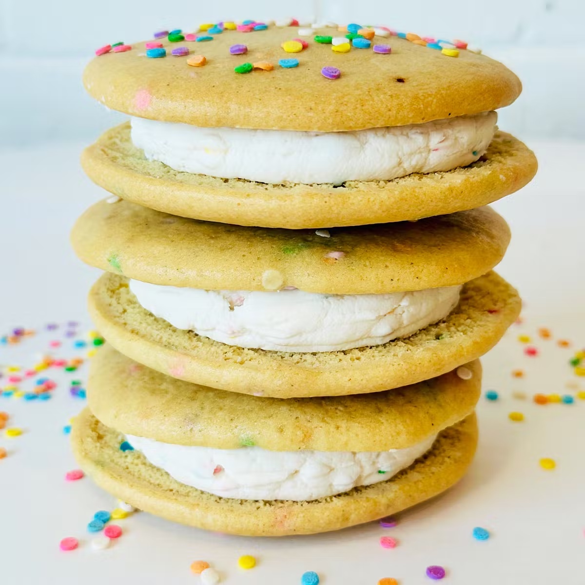 Gluten Free & Vegan Confetti Whoopie Pies - 12 Pack