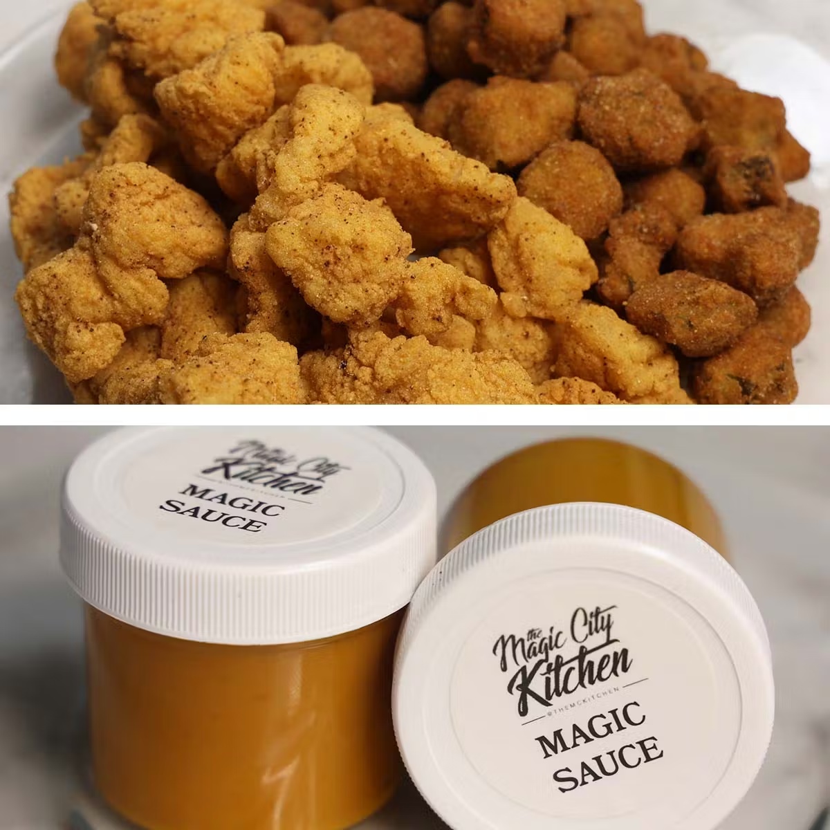 Fried Okra + Catfish Nuggets Combo