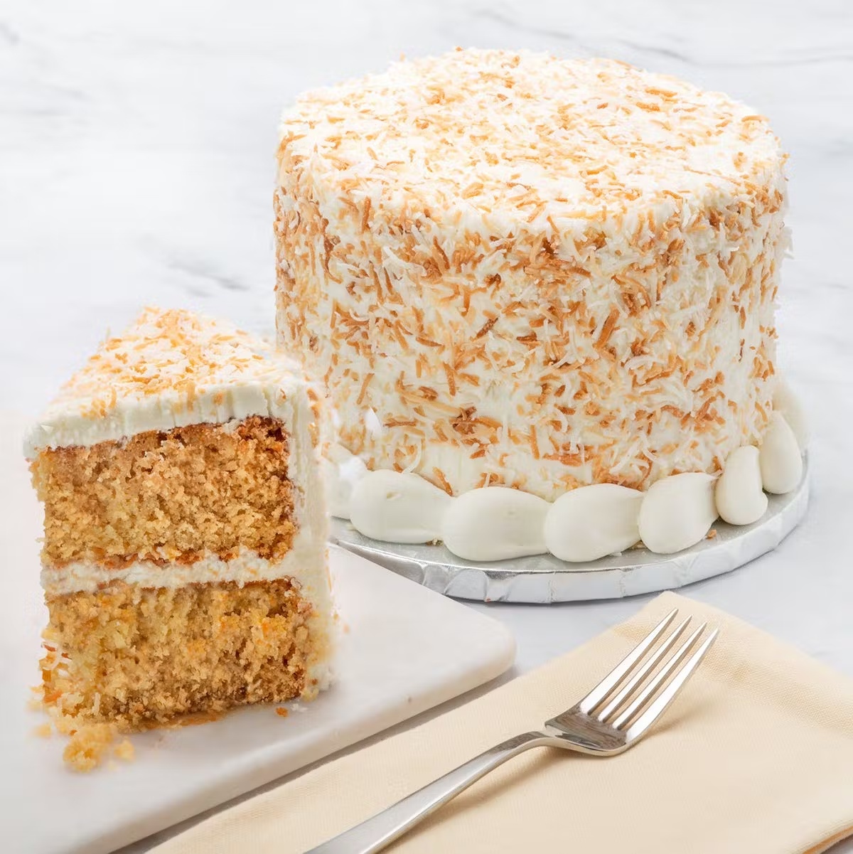 Toasted Coconut Cake
