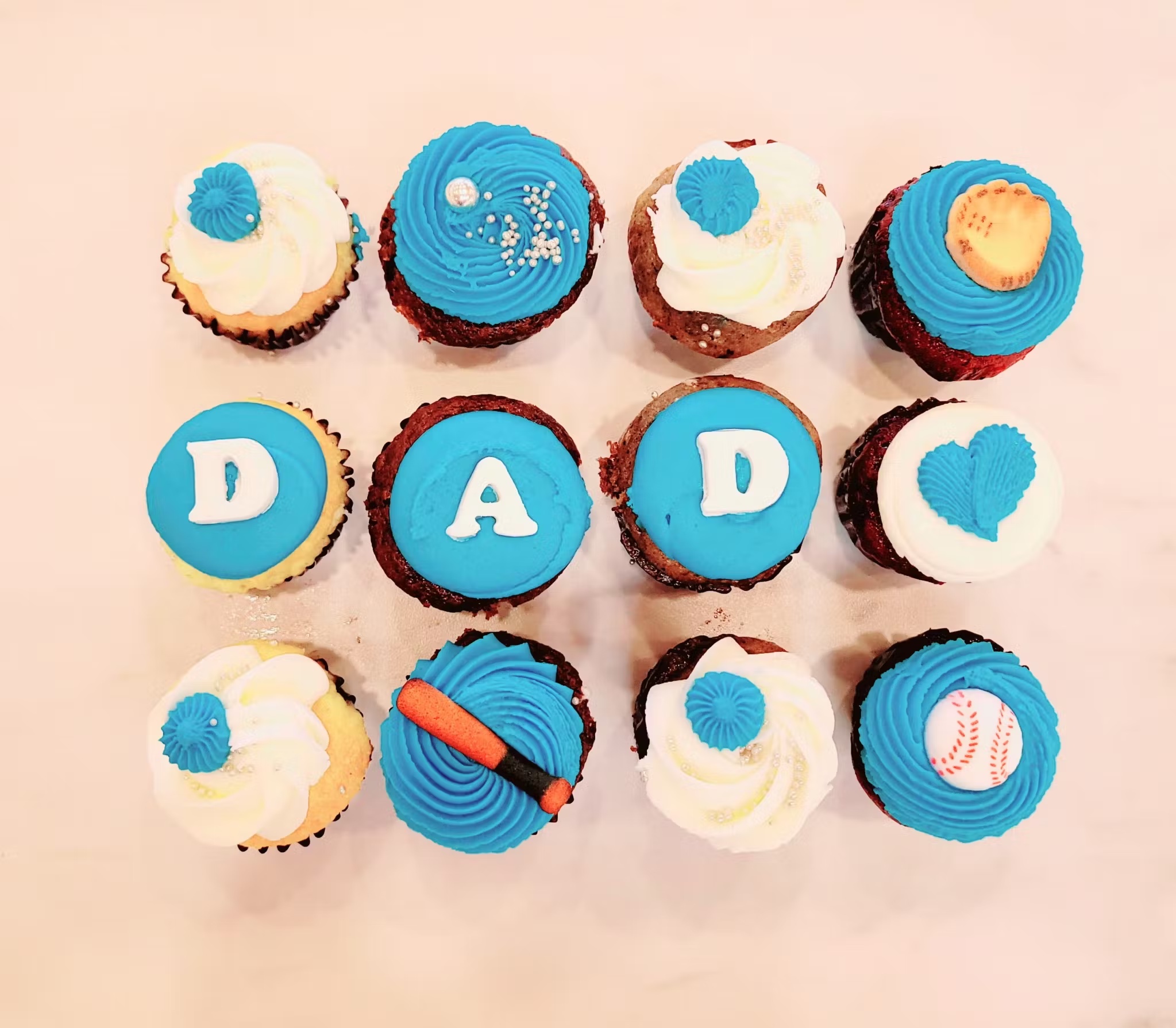 Father's Day Mini Cupcakes - Choose Your Own 1 Dozen