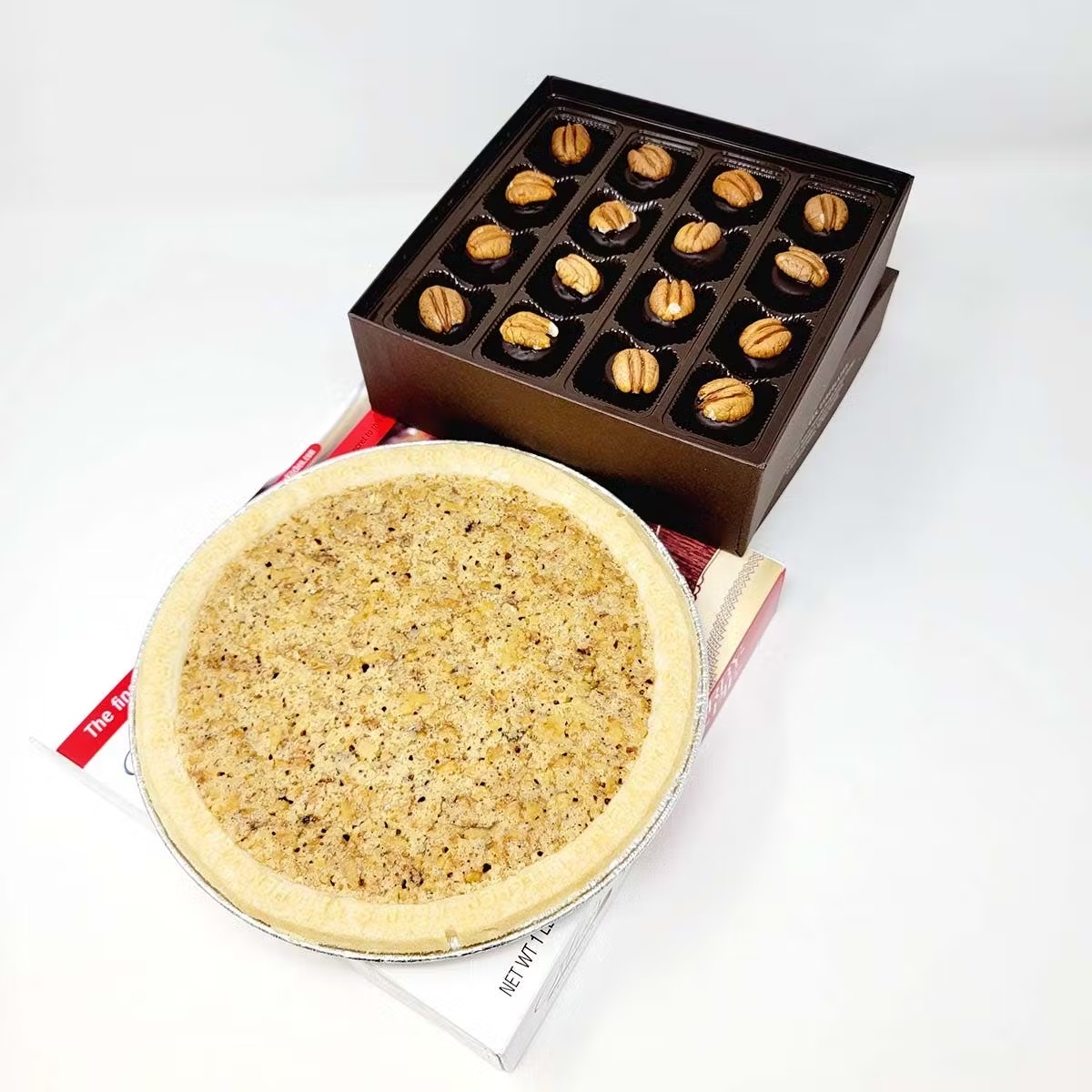Derby Pie + Bourbon Balls + Glasses Gift Set
