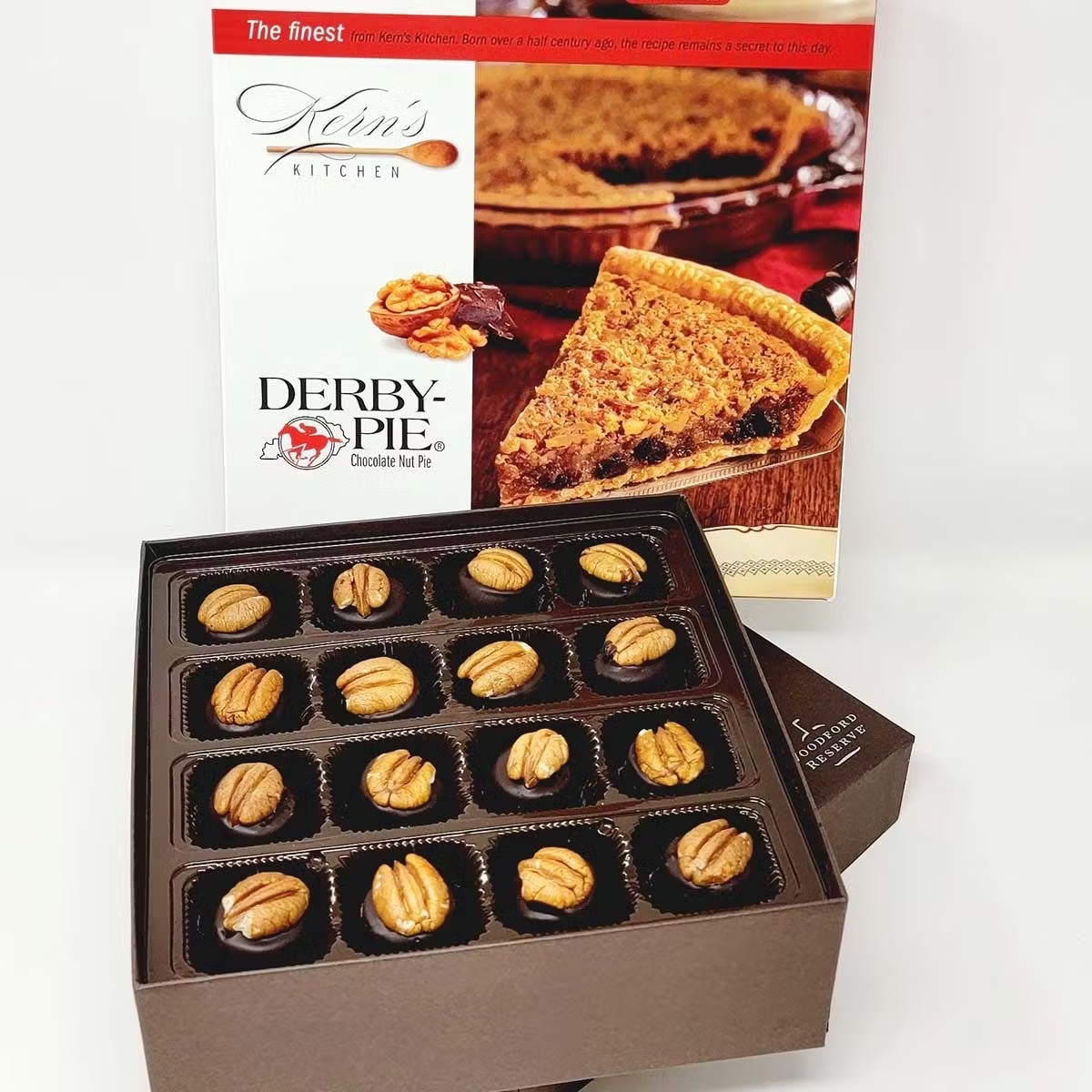 Derby Pie + Bourbon Balls + Glasses Gift Set