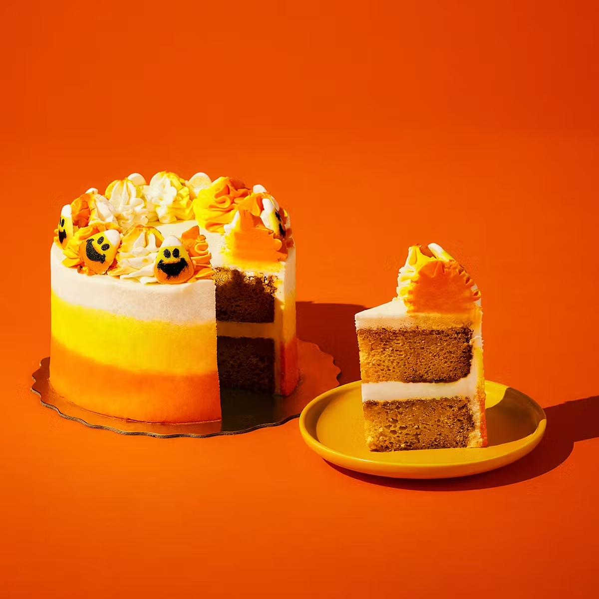 Candy Corn Cake