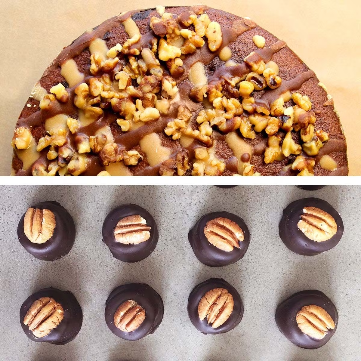 Kentucky Bourbon Barrel Cake + Bourbon Ball Combo