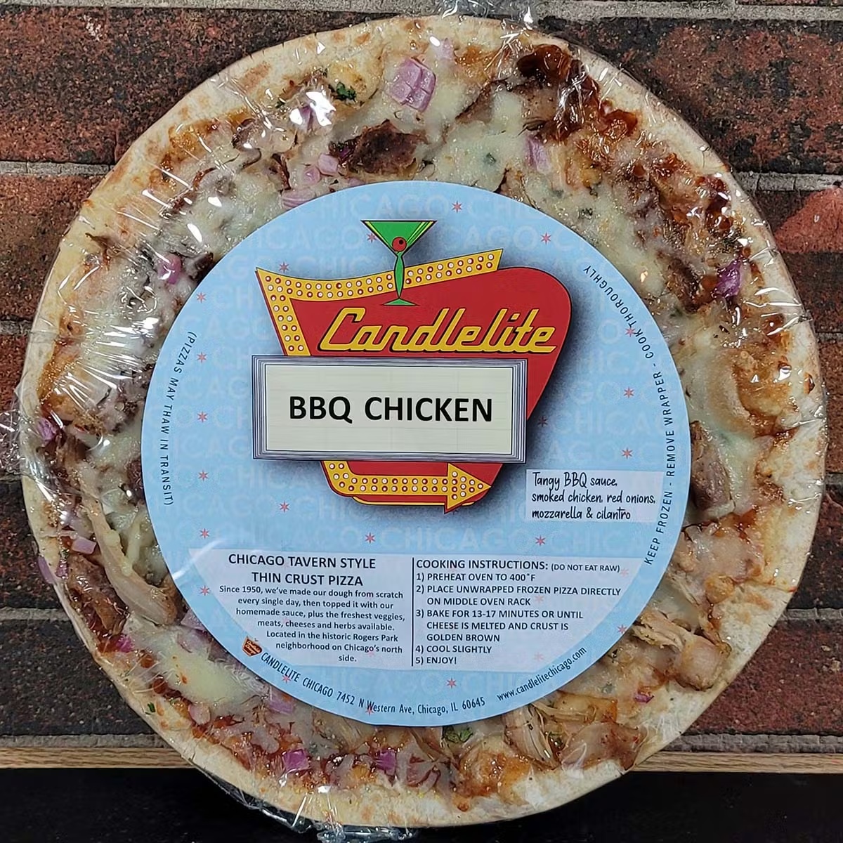 BBQ Chicken Pizza - BUY 3 GET 3 FREE