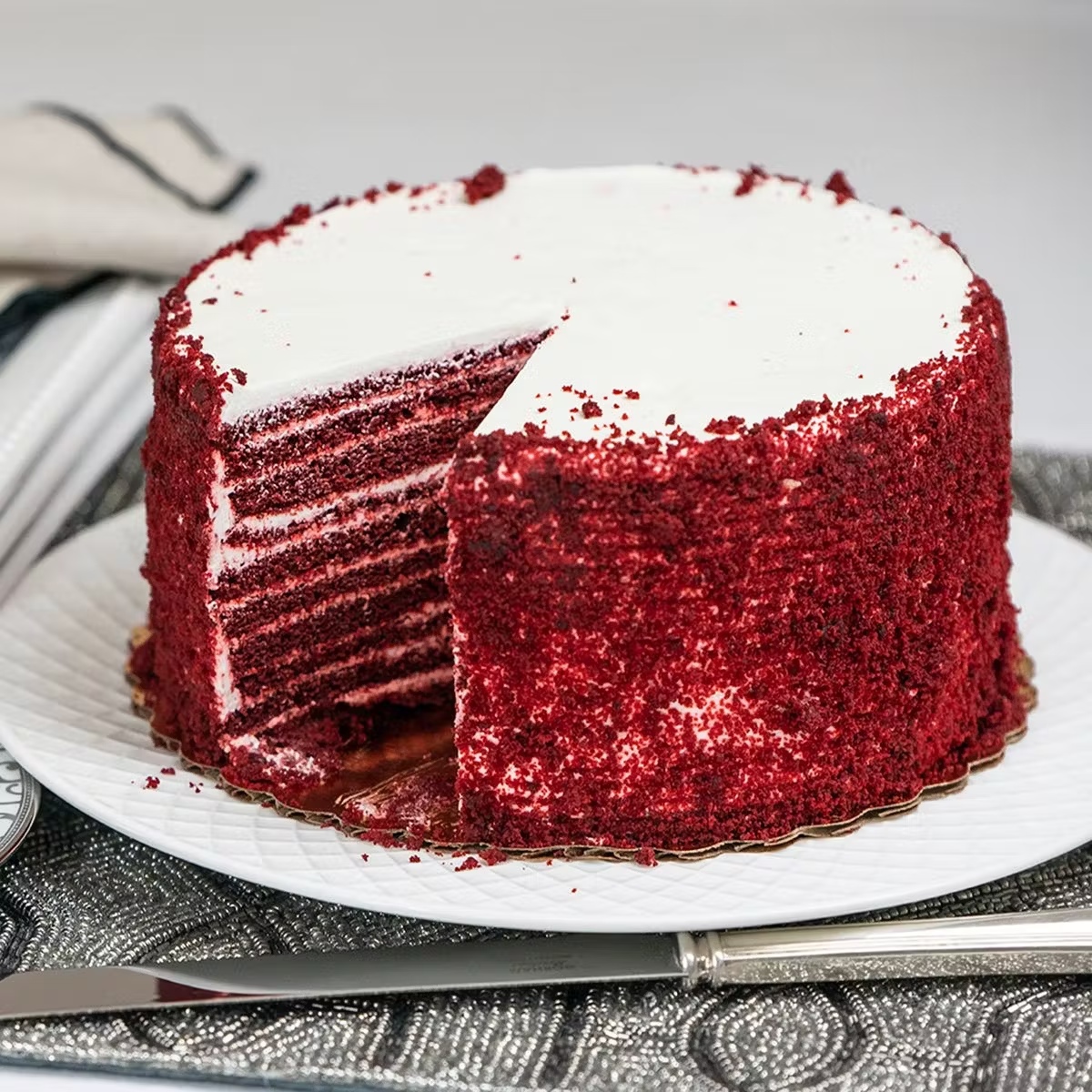 Red Velvet Smith Island Cake