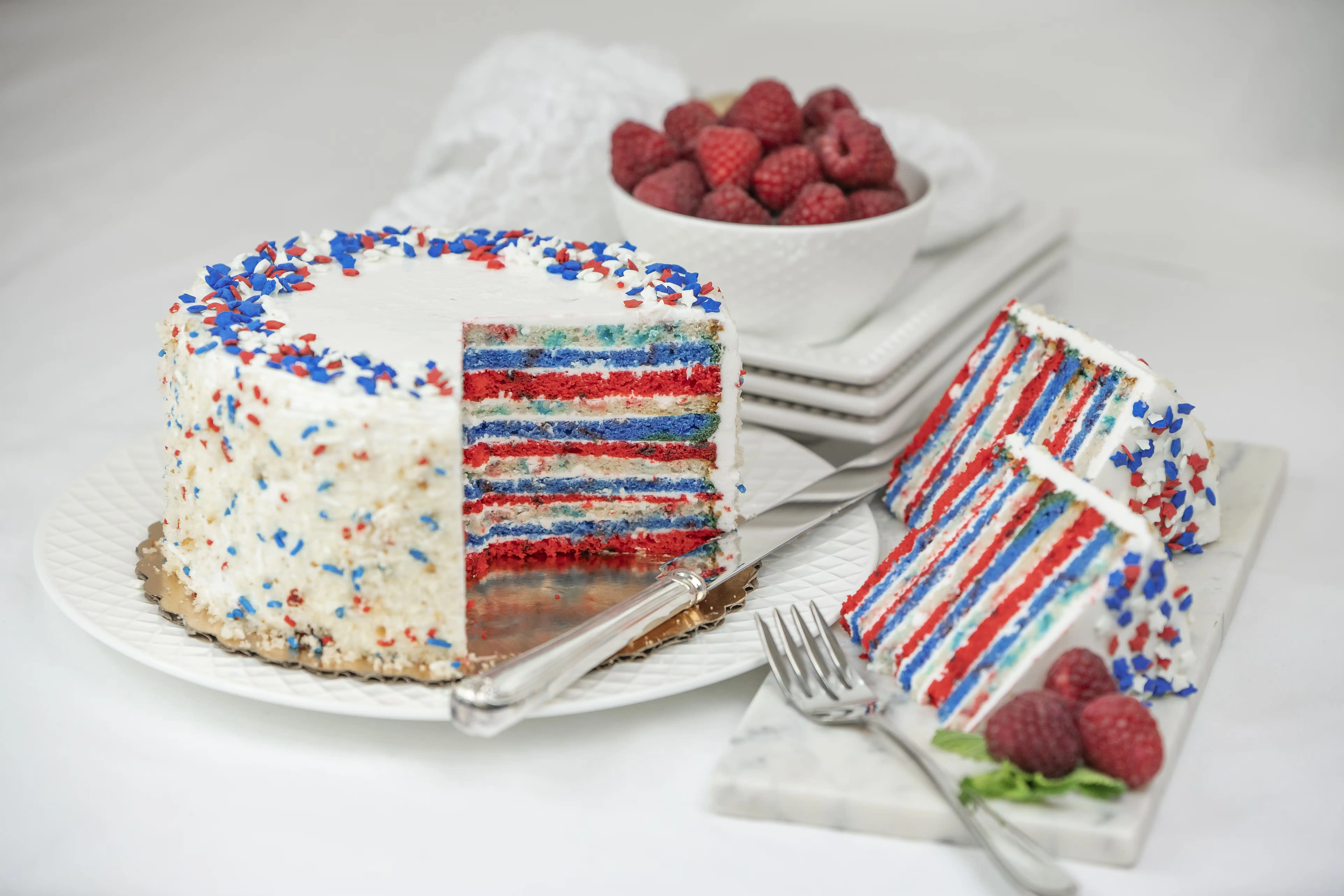 Star Spangled Smith Island Cake