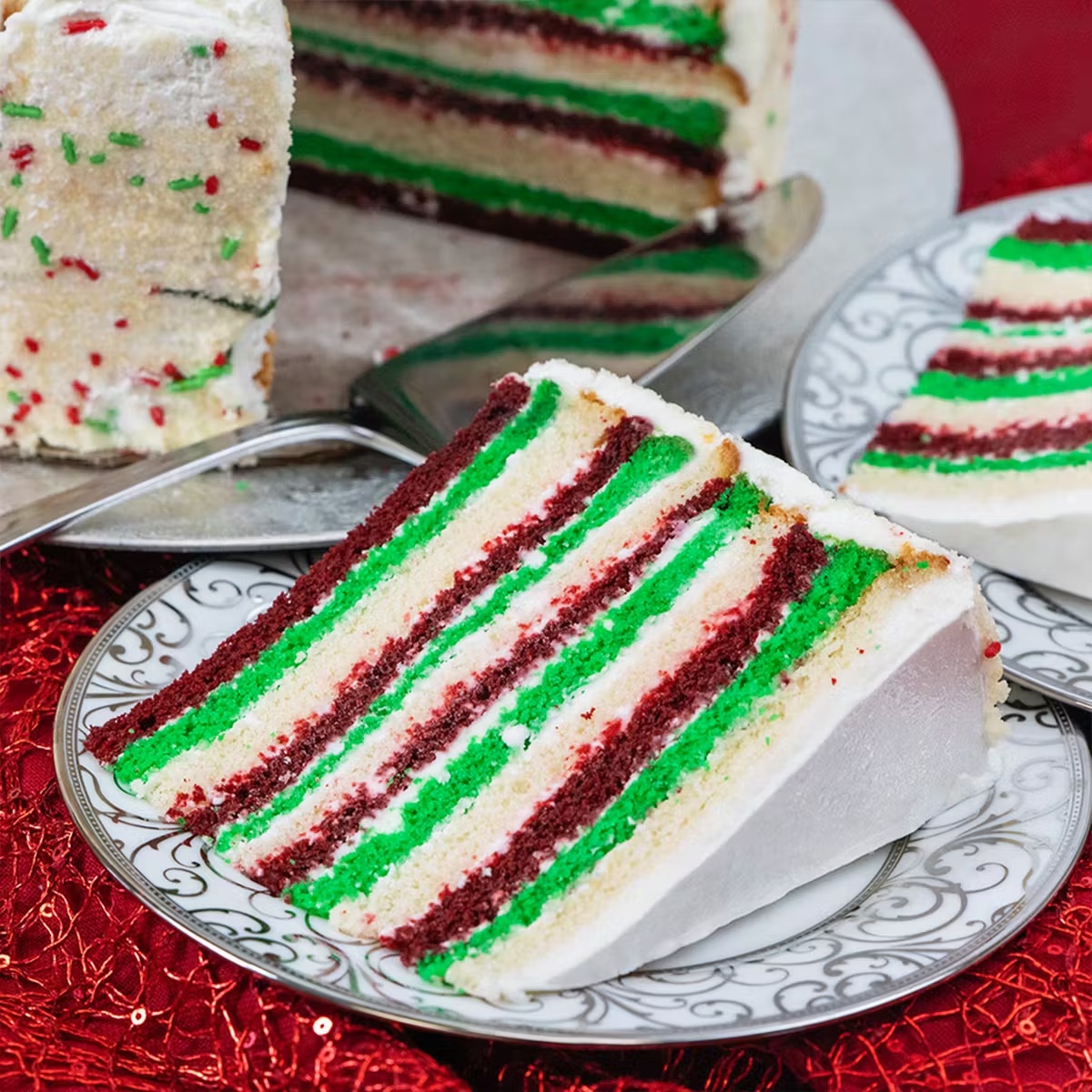 Holiday Smith Island Cake