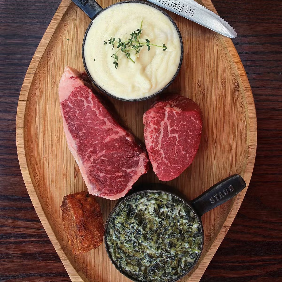 Steak Dinner Kit for 2