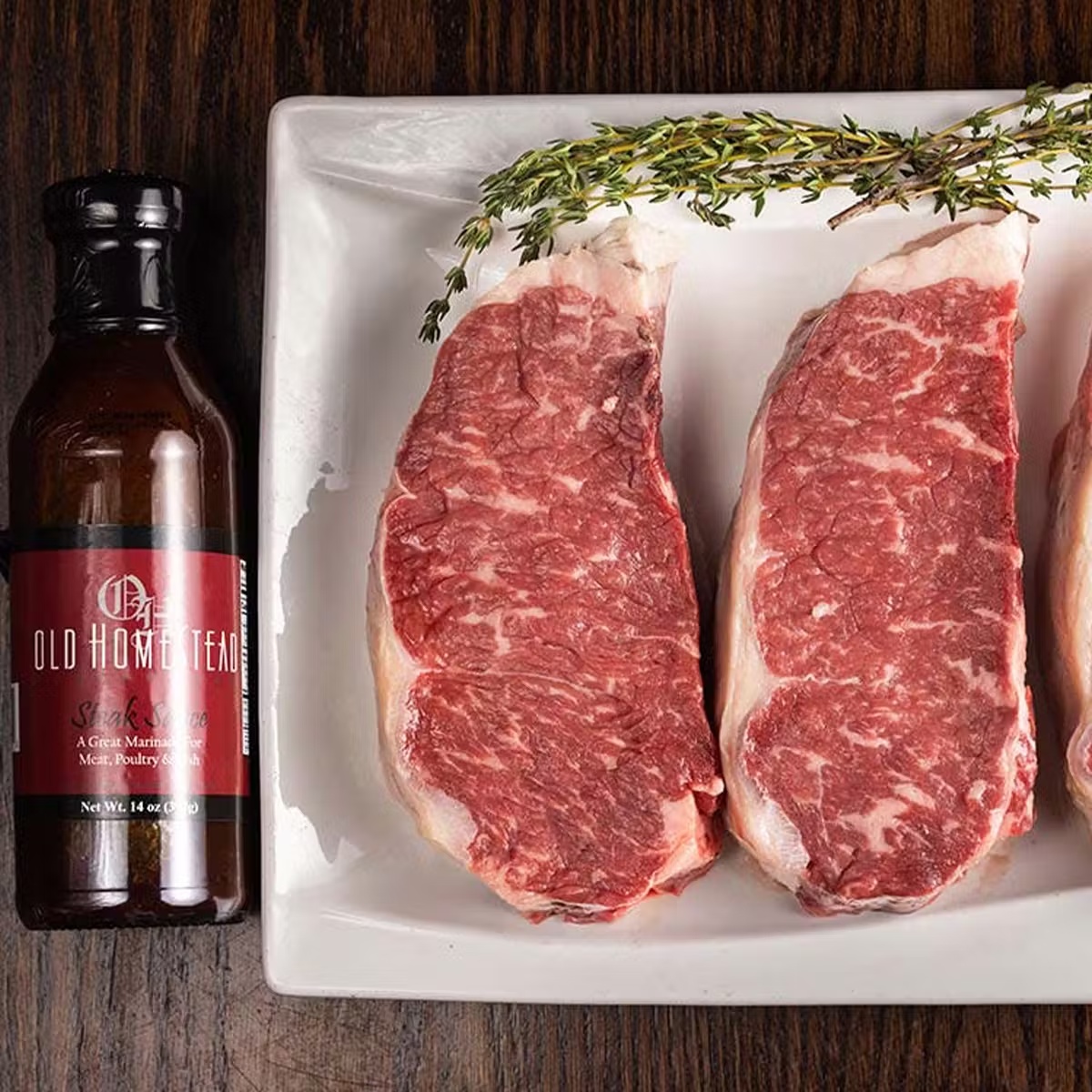 Prime Dry-Aged Sirloin Steaks - 2 Pack