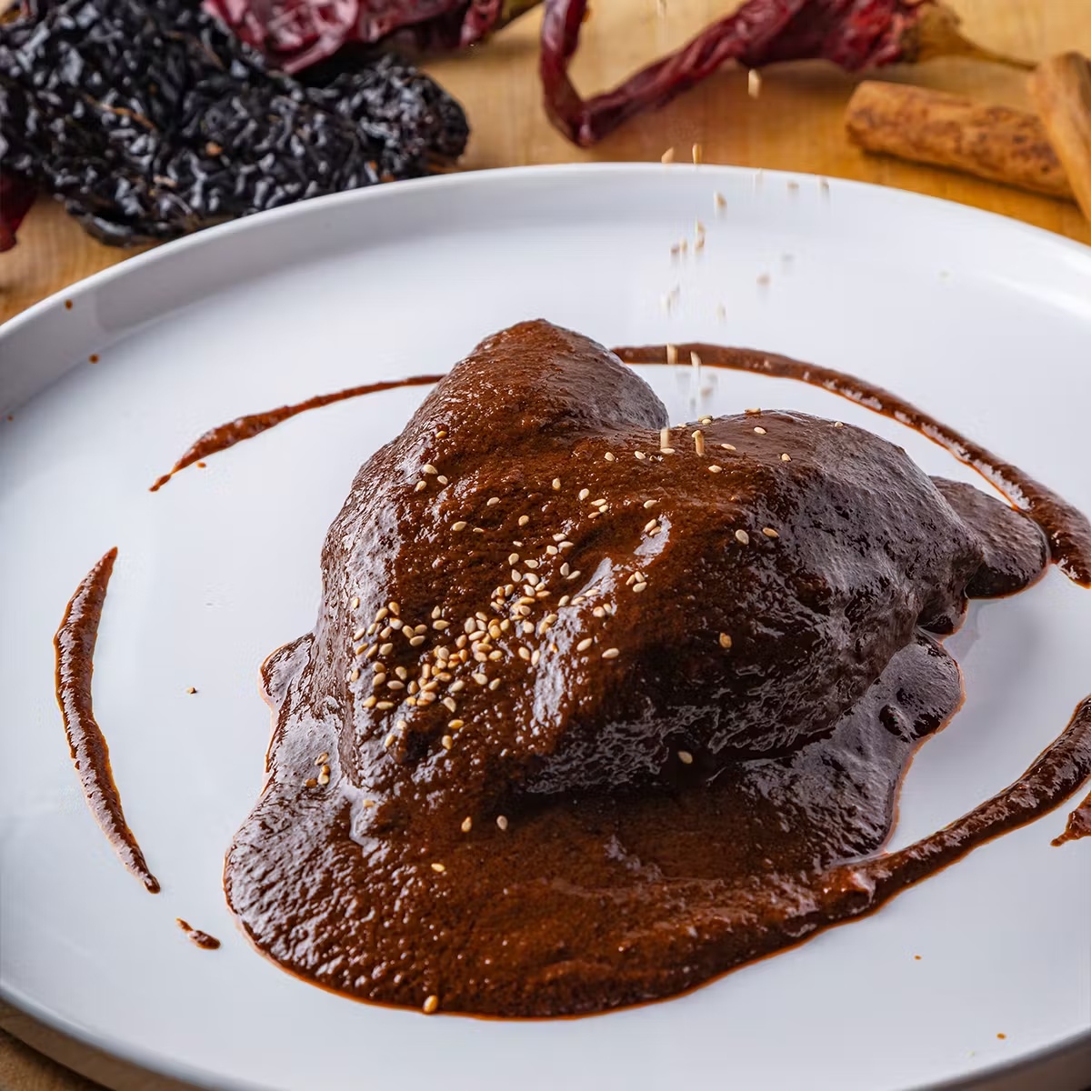 "Pollo en Mole" - Chicken in Mole Dinner for 4