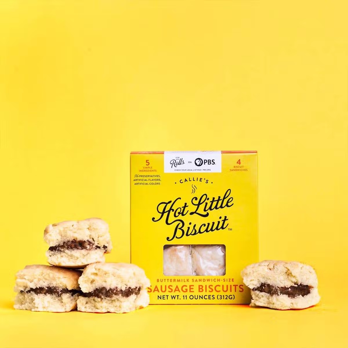 Sausage Biscuits - 8 Pack