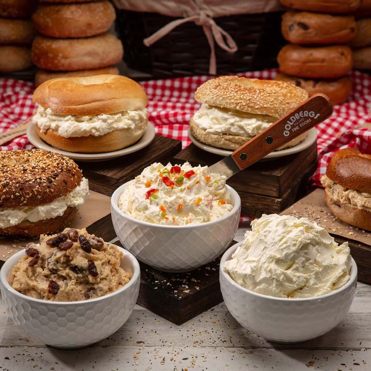 Bagels & Cream Cheese - Choose Your Own 26 Pack