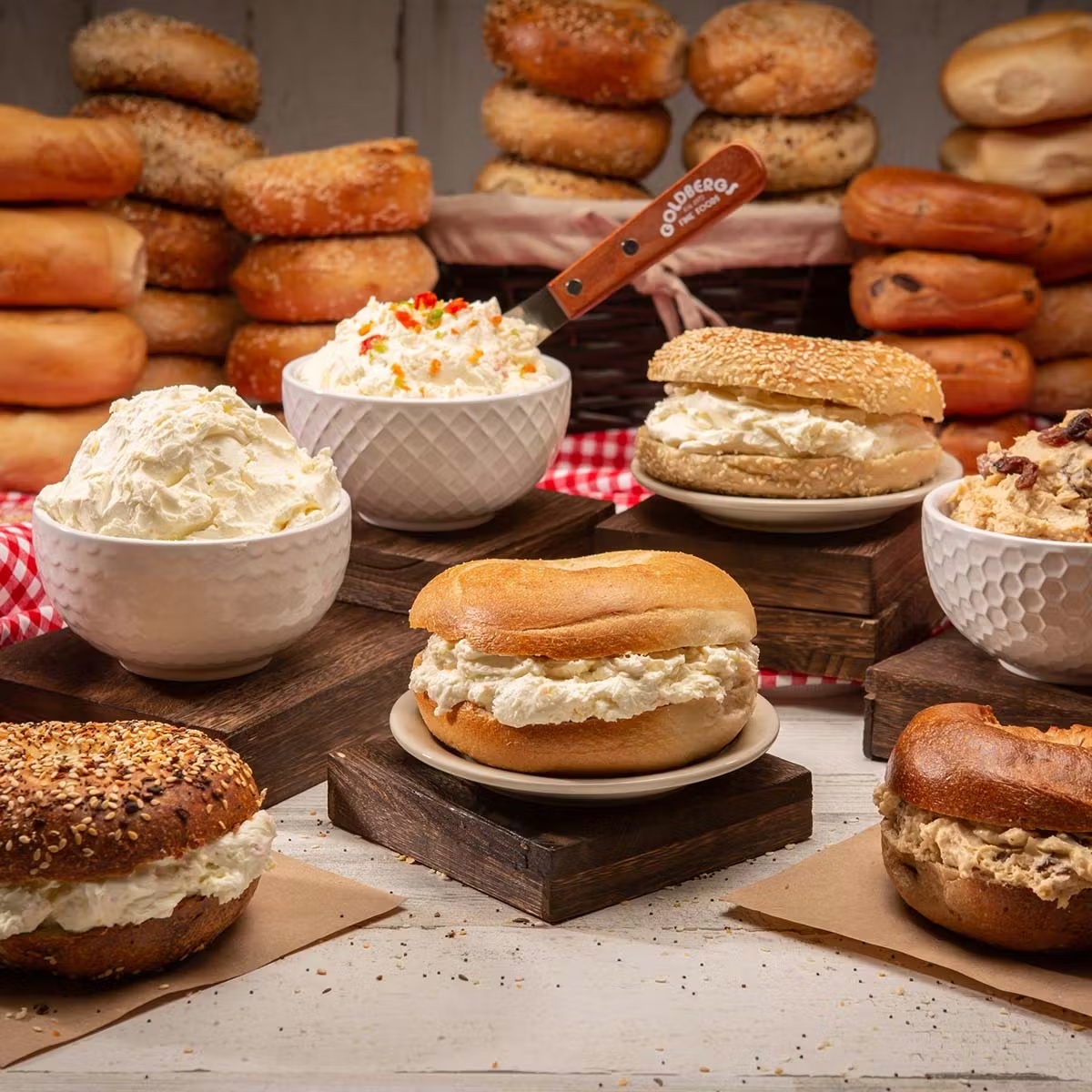 Bagels & Cream Cheese - Choose Your Own 26 Pack