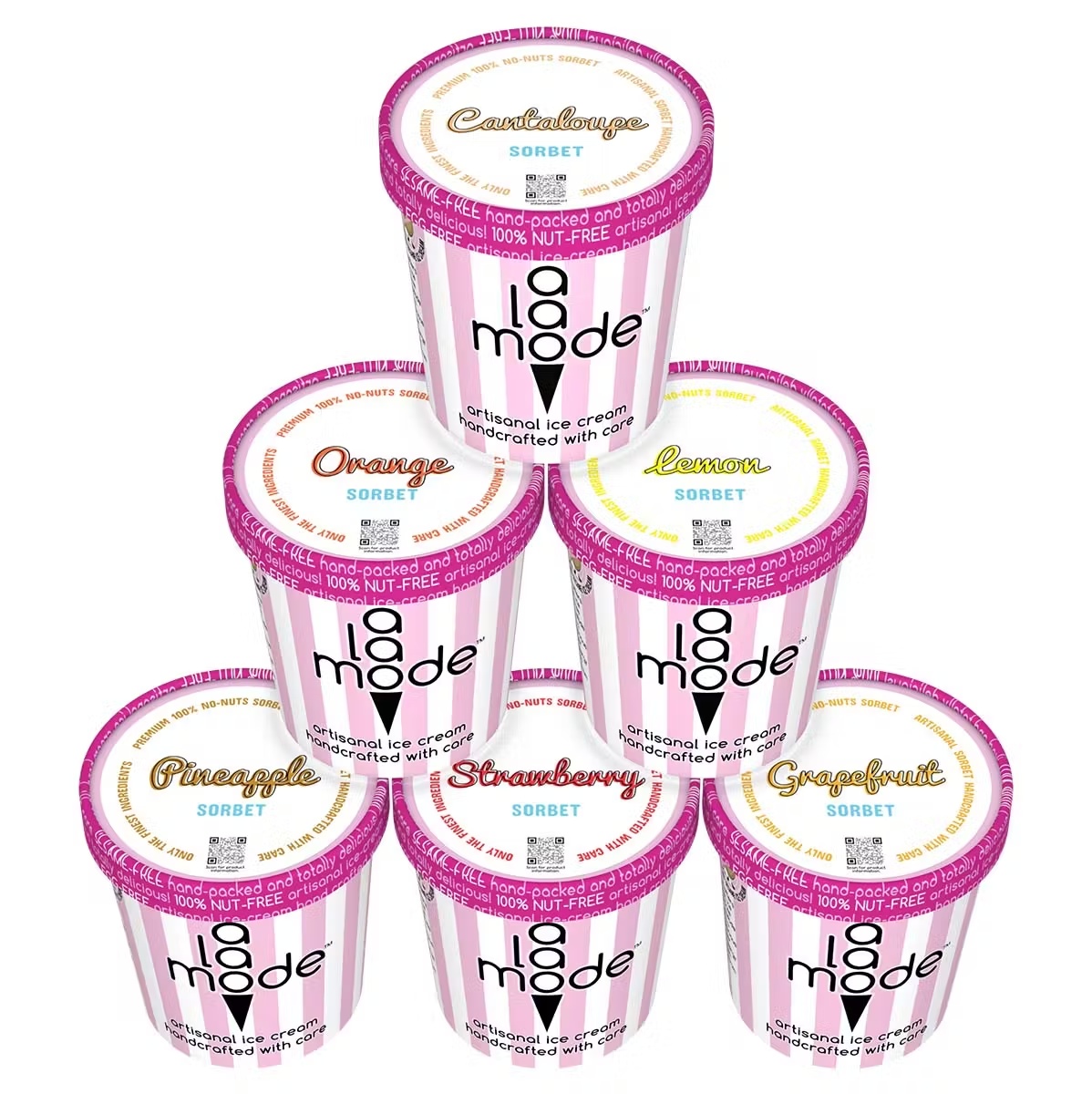 Vegan Sorbet Sampler - 6 Pints
