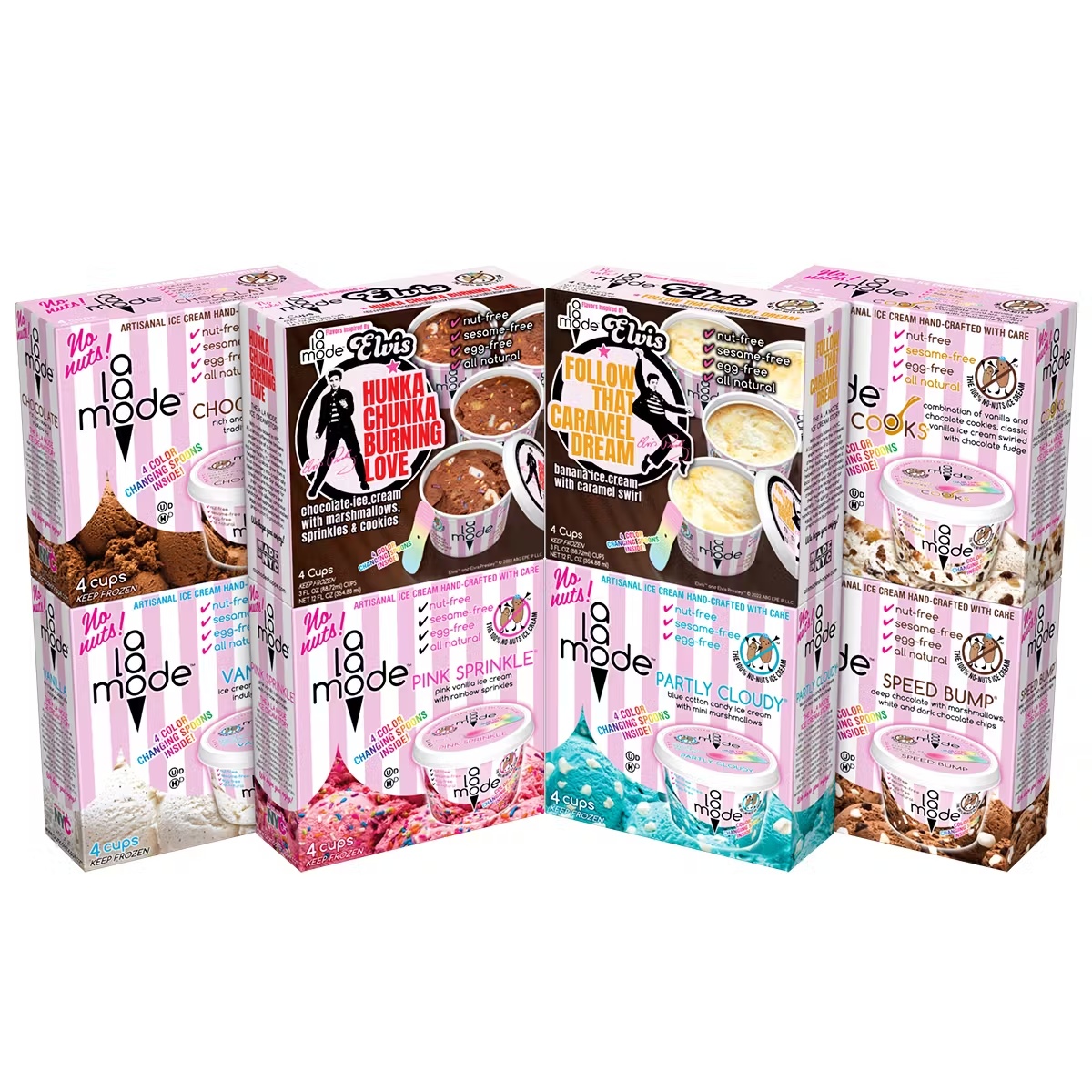 A La Mode Ice Cream Cup Bundle - 32 Cups